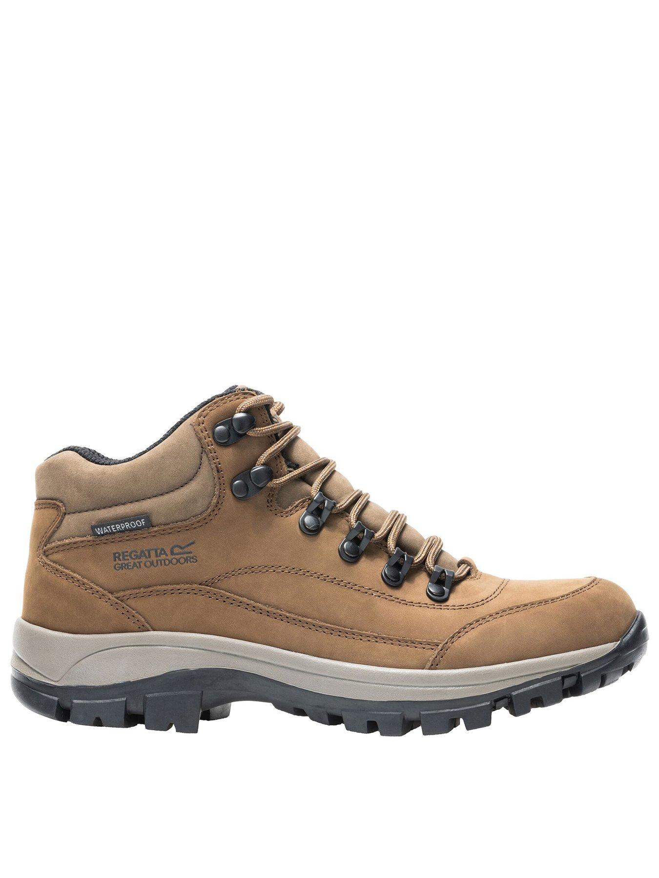 Image 1 of 7 of Regatta Womens Bayton Leather Mid Walking Boots- Brown
