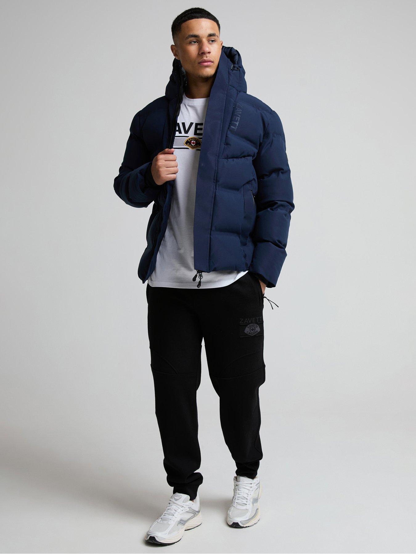 Zavetti Canada Zavetti Canada Makelta Padded Parka Jacket - Dark Blue