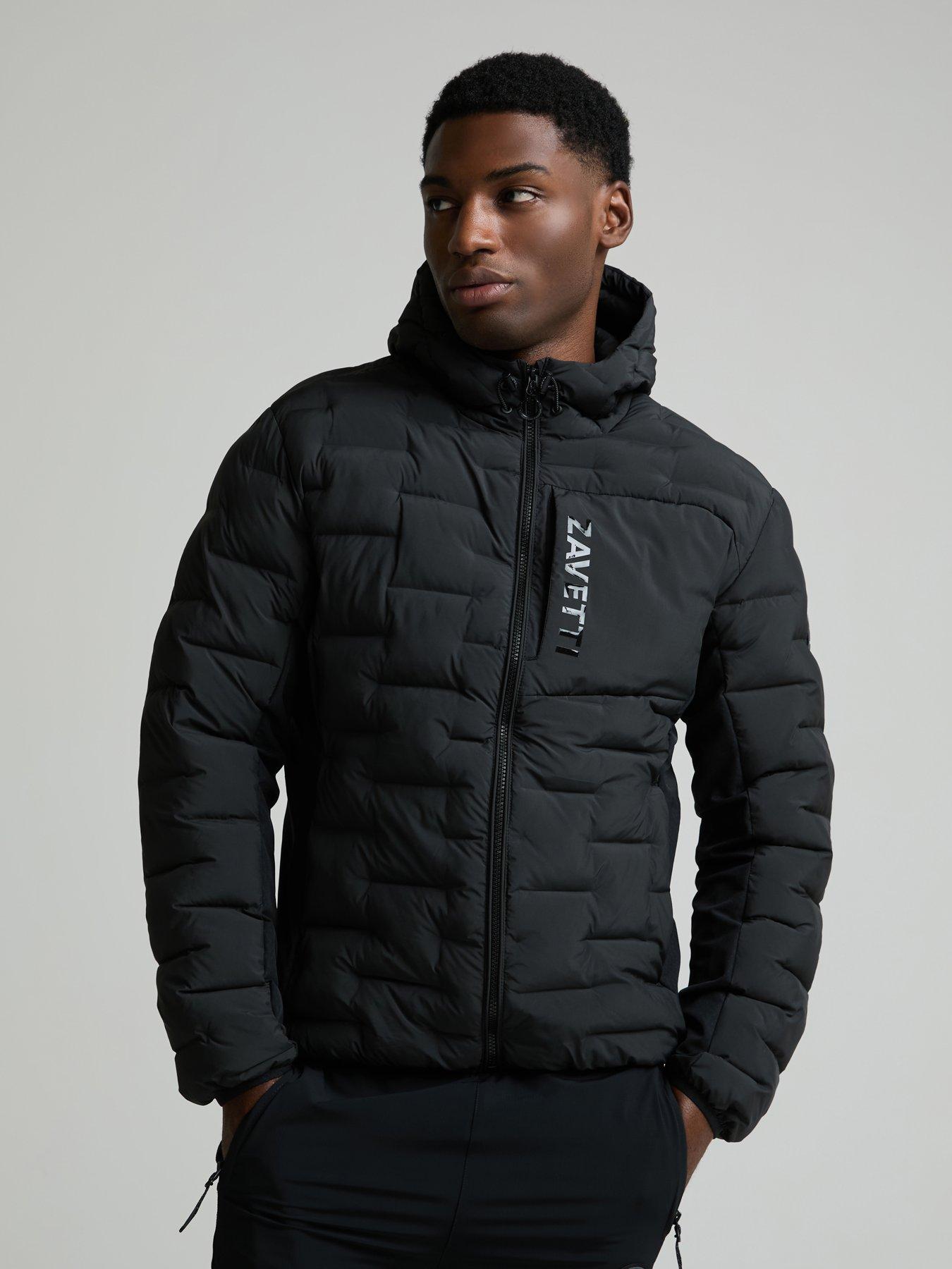 Zavetti Canada Rowlarno Hybrid Padded Jacket - Black