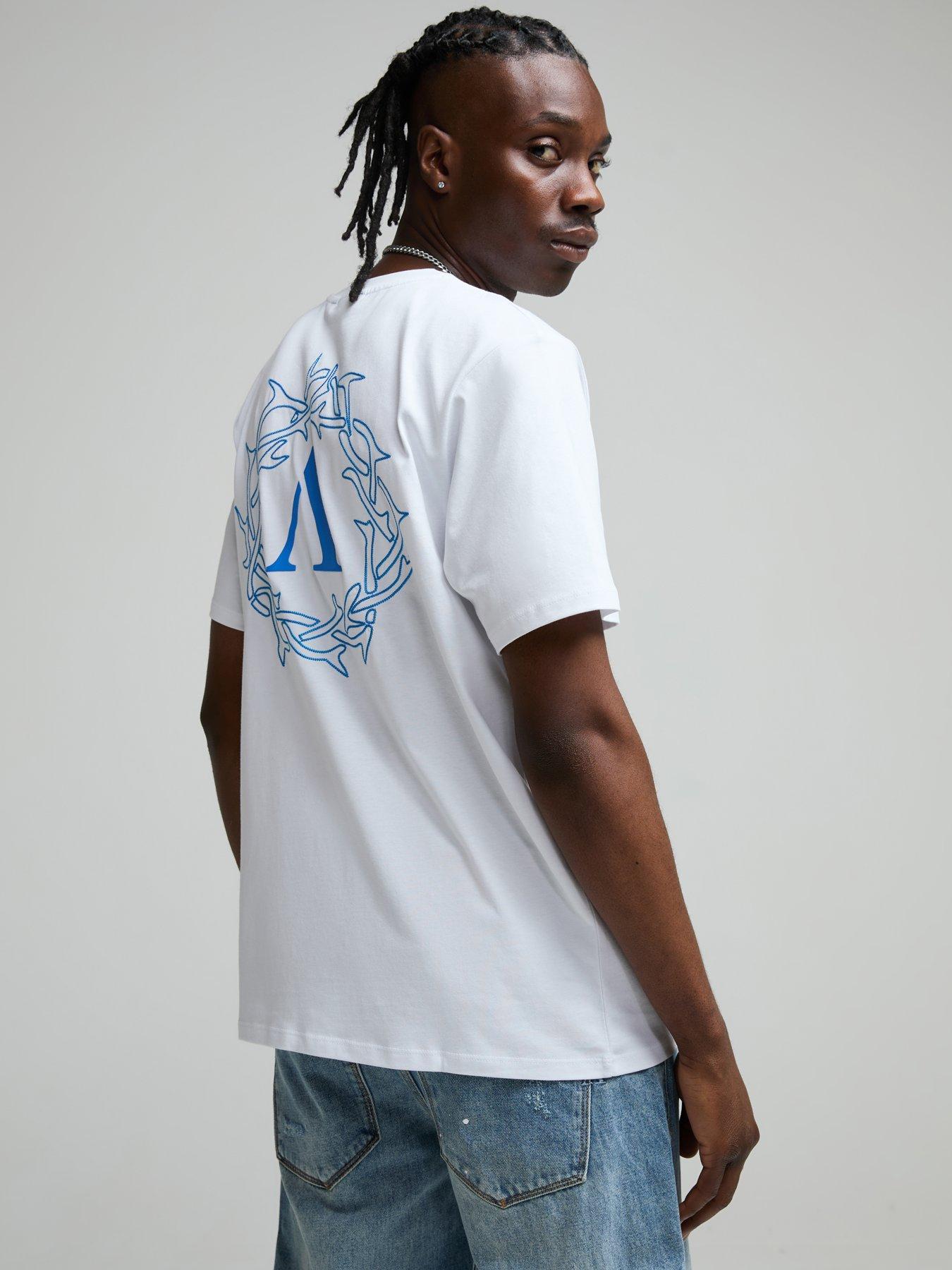 Image 2 of 6 of Alessandro Zavetti Alessandro Zavetti Cerchio Logo Short Sleeve T-Shirt - White