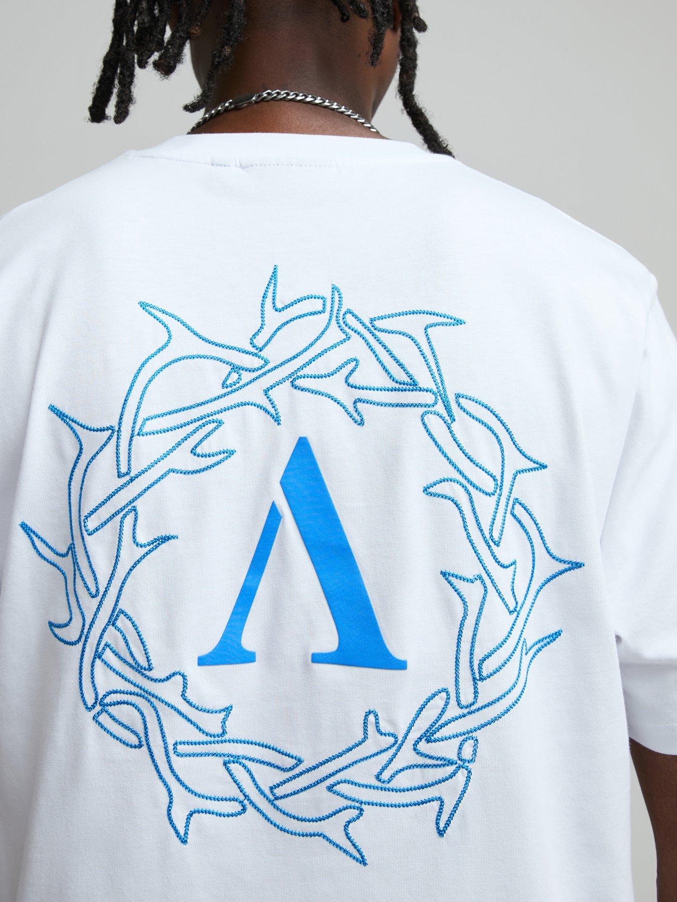 Image 4 of 6 of Alessandro Zavetti Alessandro Zavetti Cerchio Logo Short Sleeve T-Shirt - White