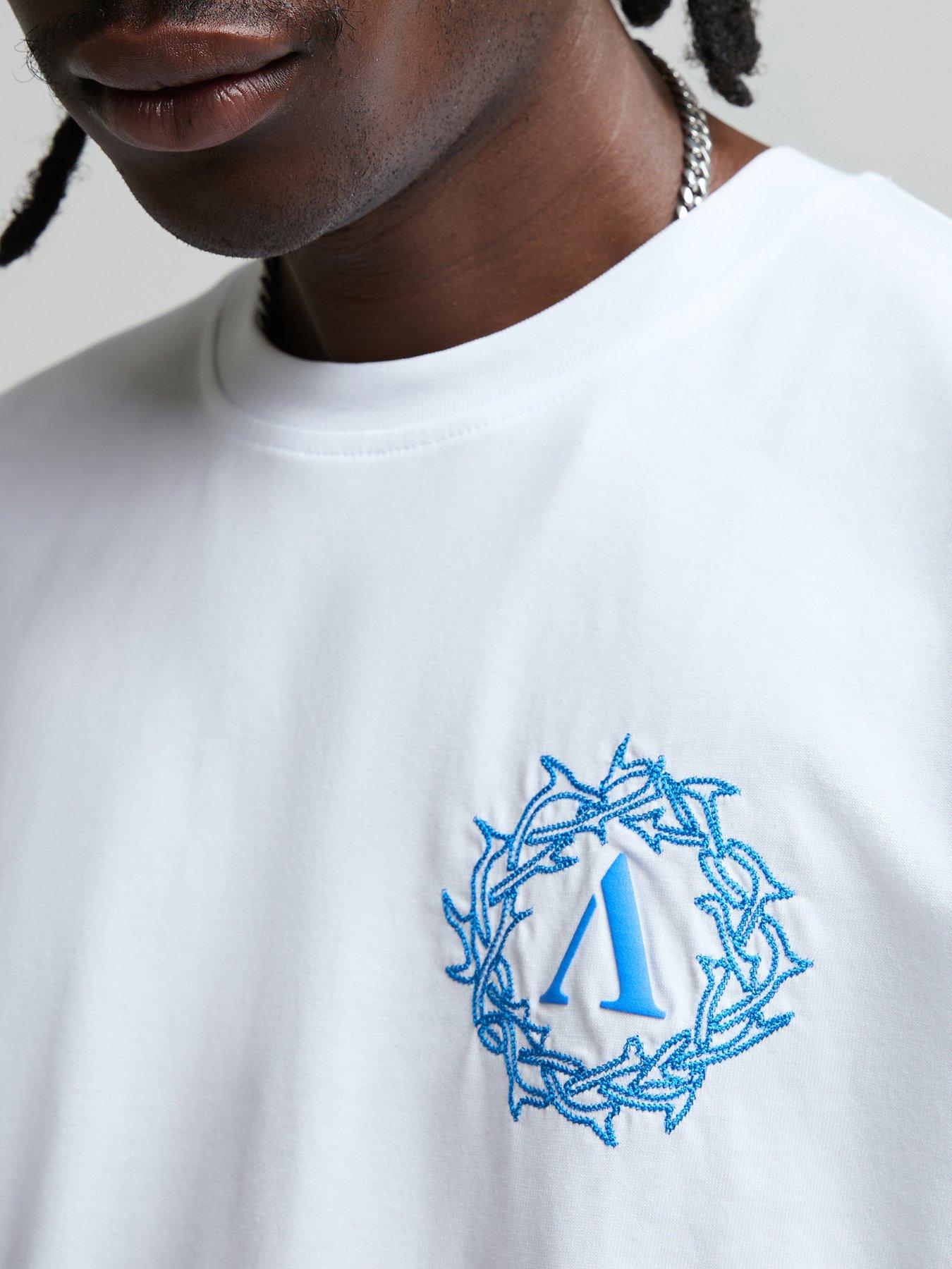 Image 6 of 6 of Alessandro Zavetti Alessandro Zavetti Cerchio Logo Short Sleeve T-Shirt - White