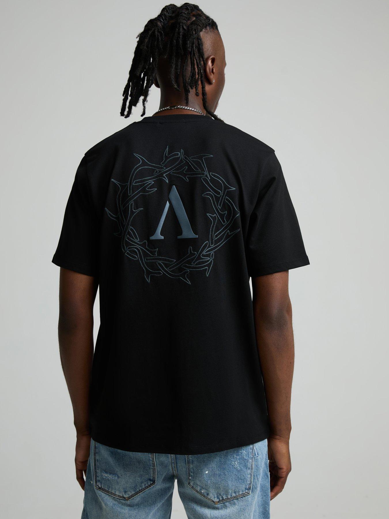 Image 2 of 6 of Alessandro Zavetti Alessandro Zavetti Cerchio Logo Short Sleeve T-Shirt - Black