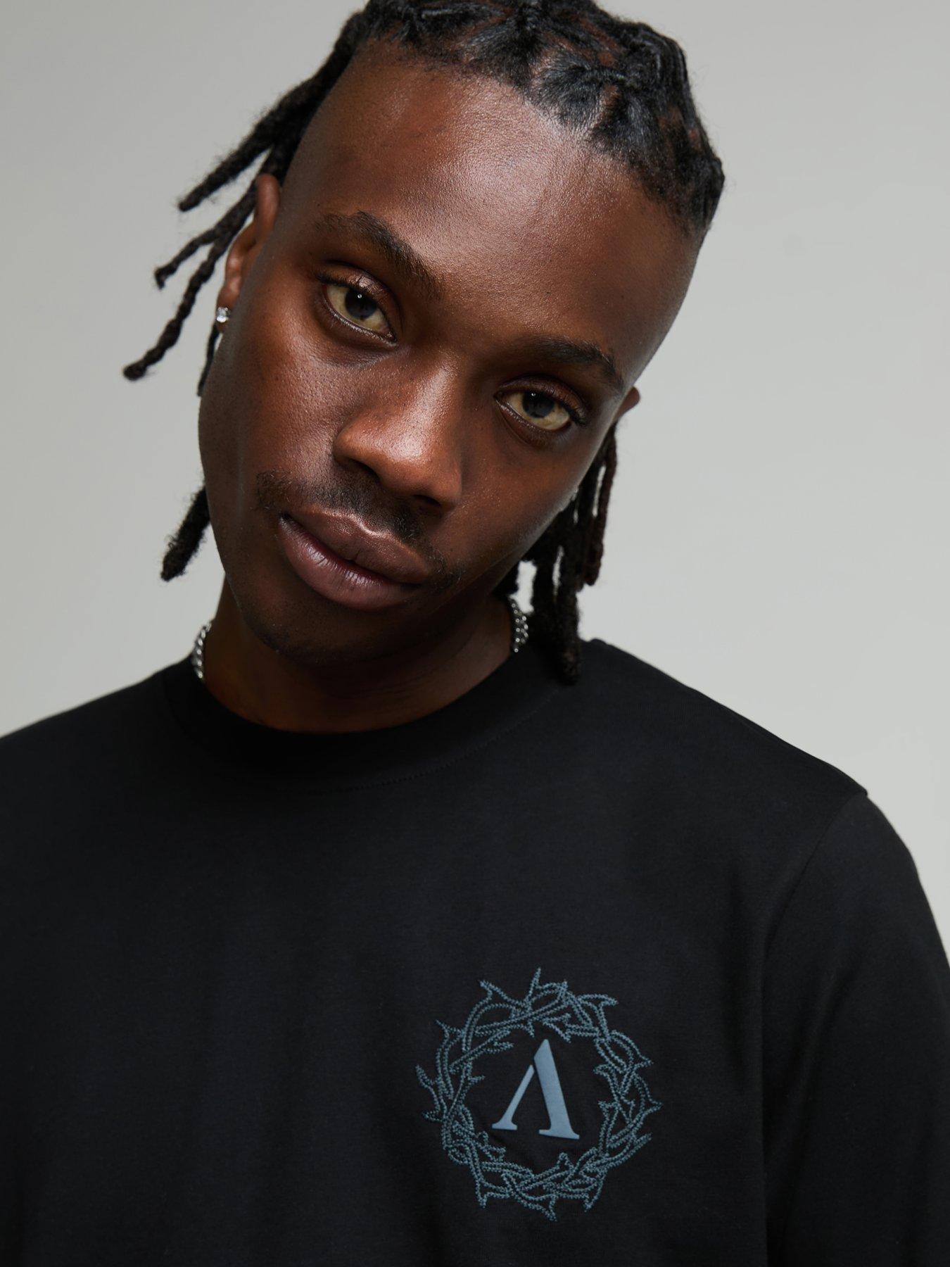 Image 4 of 6 of Alessandro Zavetti Alessandro Zavetti Cerchio Logo Short Sleeve T-Shirt - Black