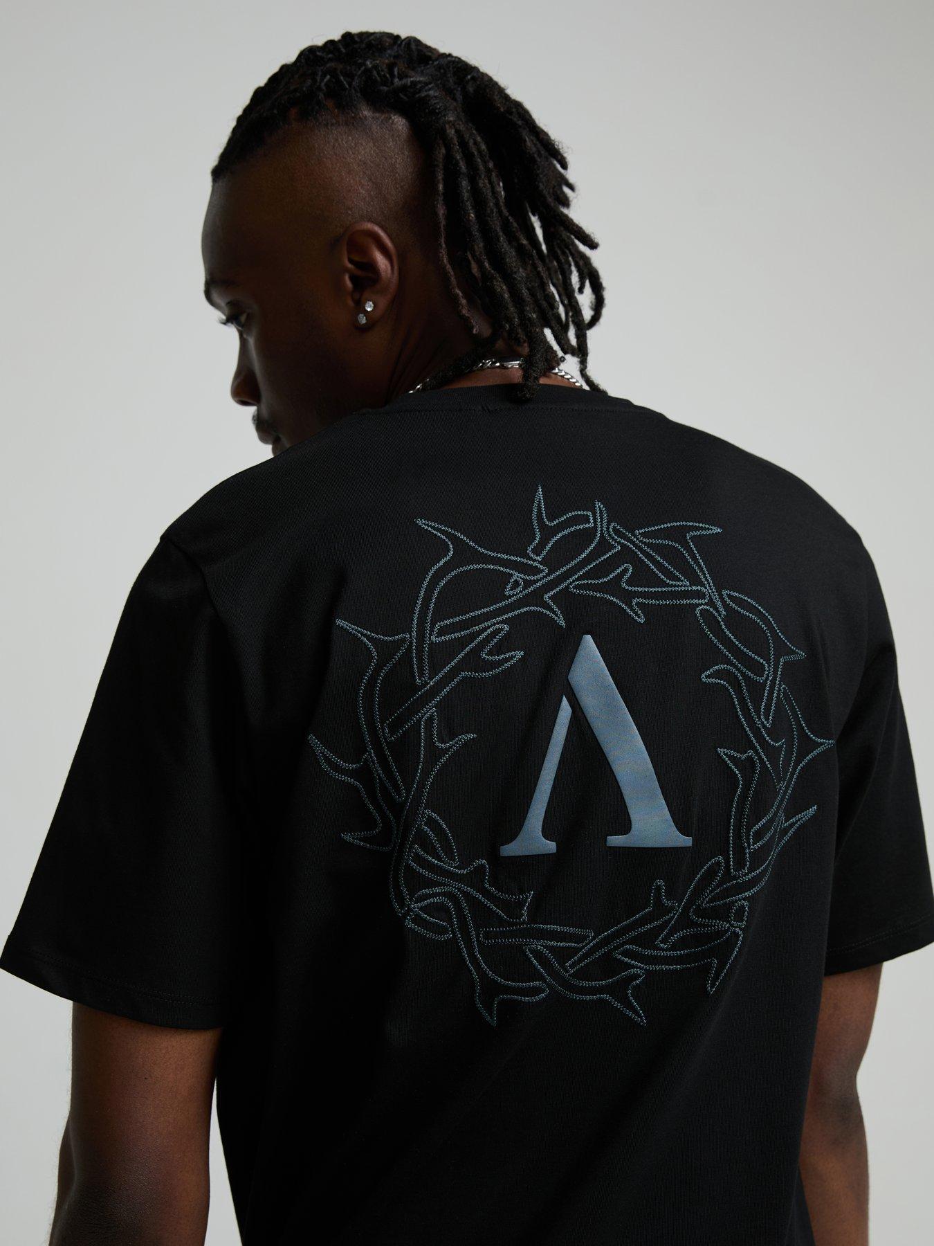 Image 5 of 6 of Alessandro Zavetti Alessandro Zavetti Cerchio Logo Short Sleeve T-Shirt - Black