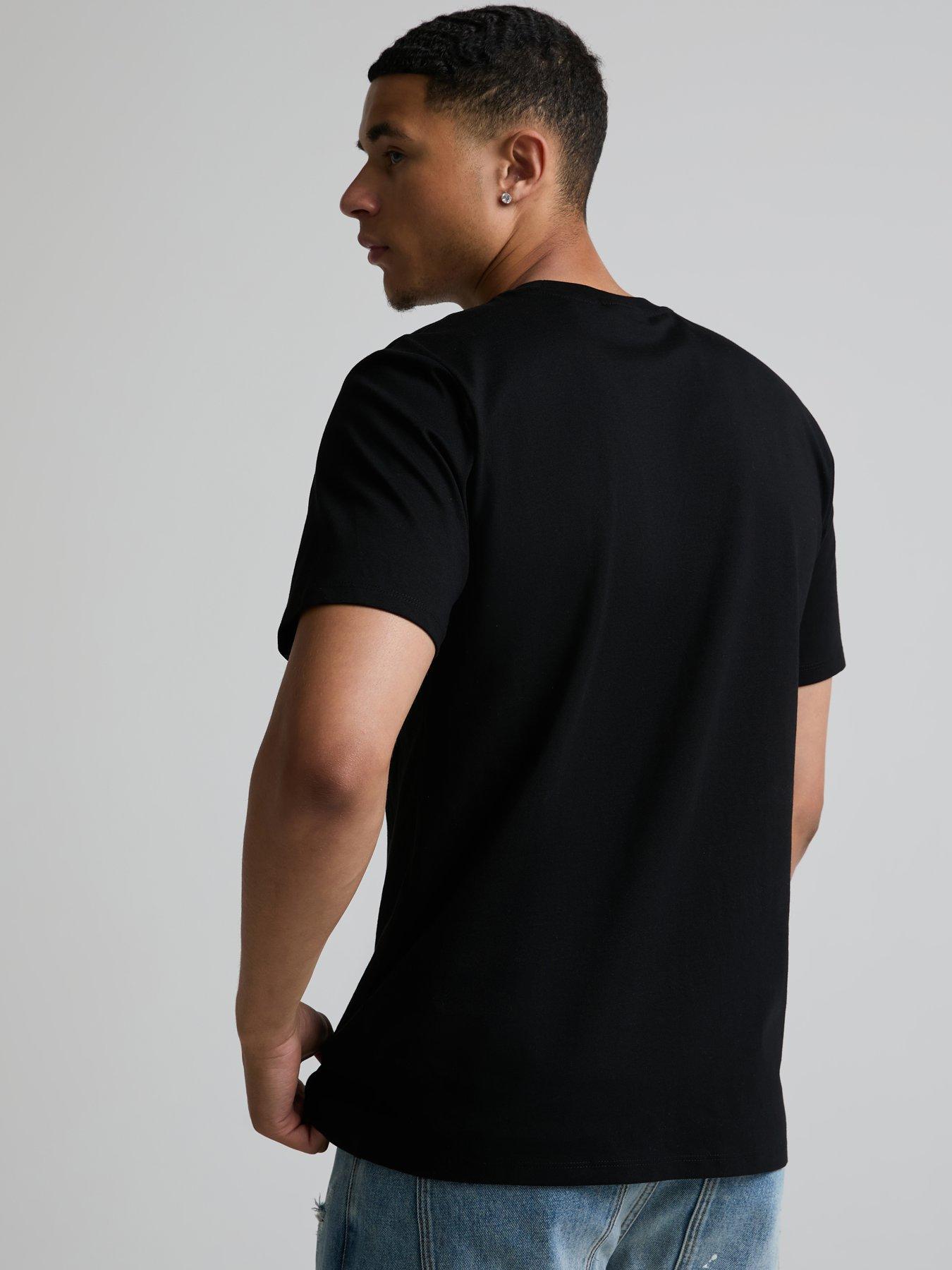 Image 2 of 5 of Alessandro Zavetti Alessandro Zavetti Veleno Short Sleeve Graphic Print T-Shirt - Black