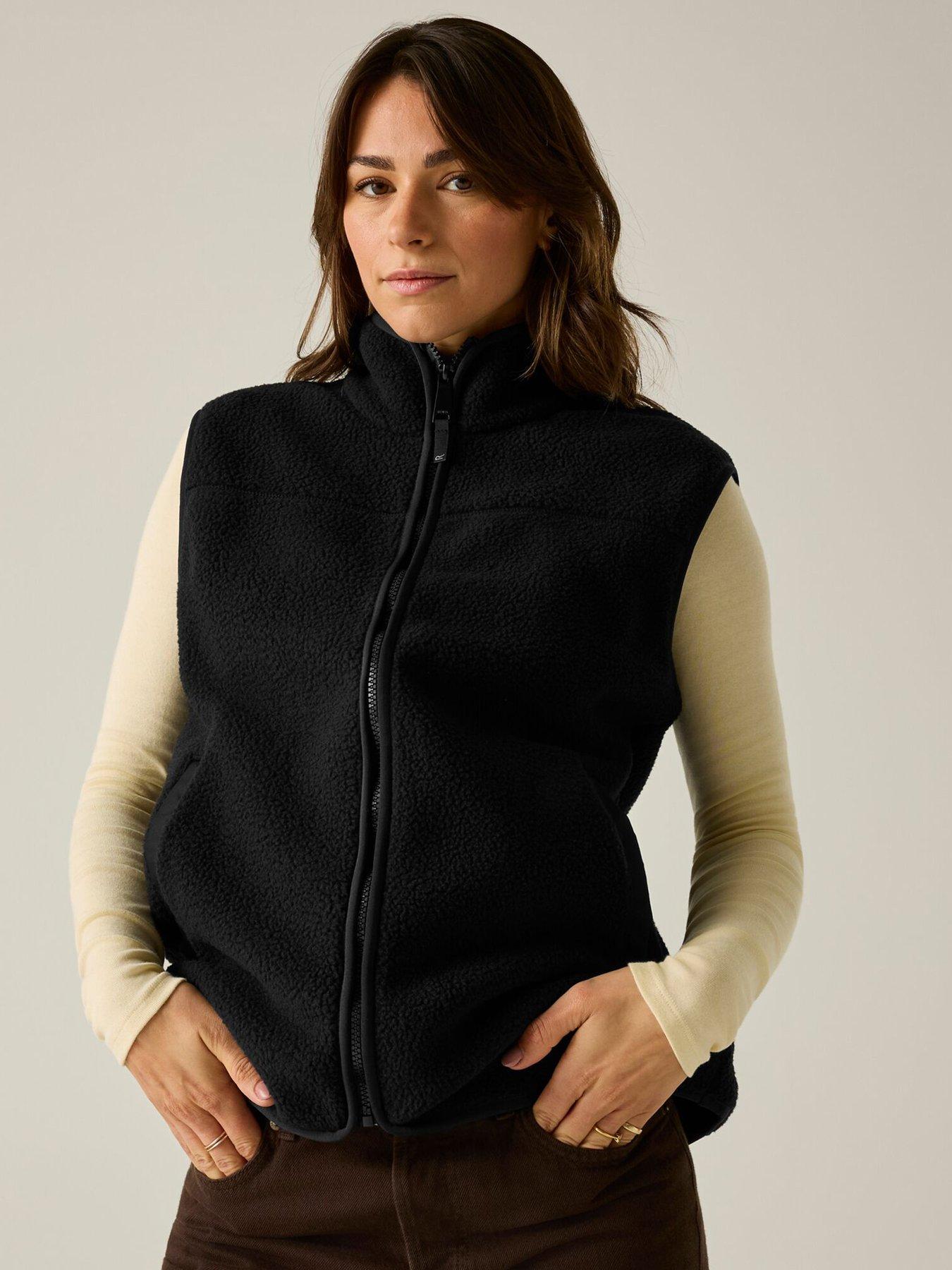 Regatta Women's Black Cosy Frankie Borg Bodywarmer In | Size: 18 - Image 2
