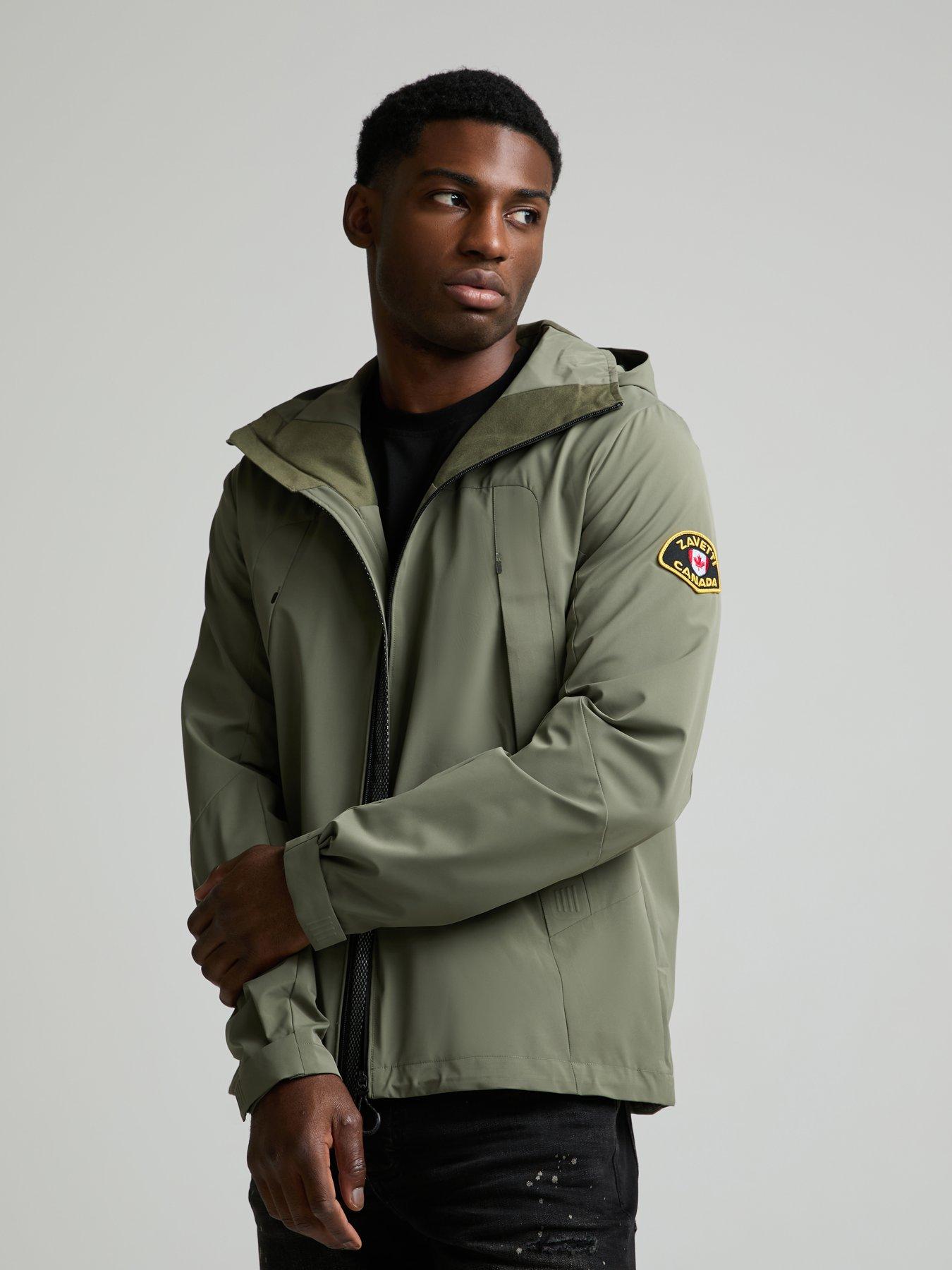 Zavetti Canada Telviccio Windbreaker Lightweight Jacket - Dark