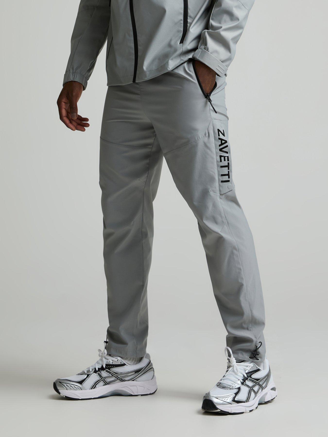 Zavetti Canada Bennicci Woven Elasticated Waist Trousers - Grey
