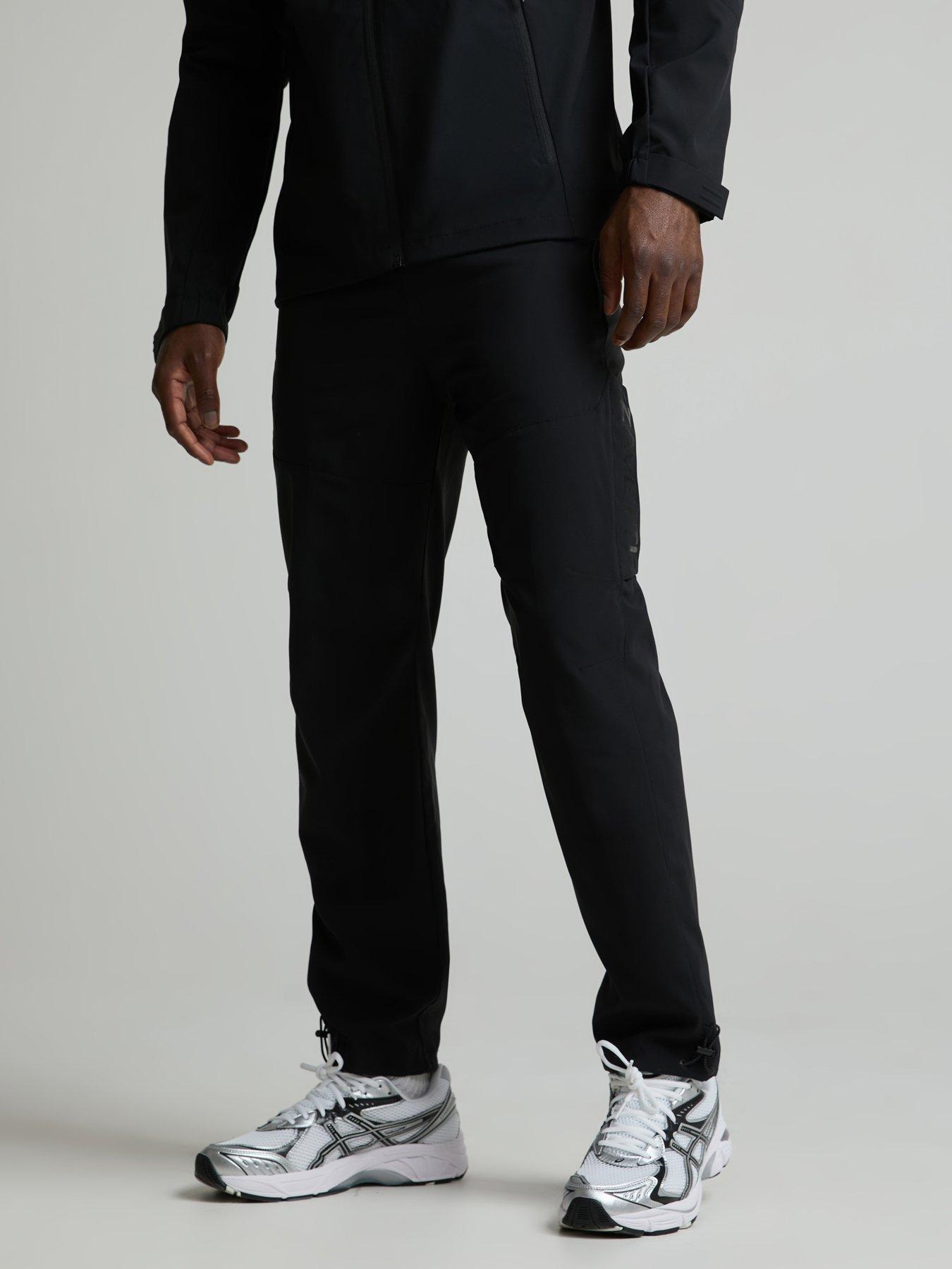 Zavetti Canada Bennicci Woven Elasticated Waist Trousers - Black