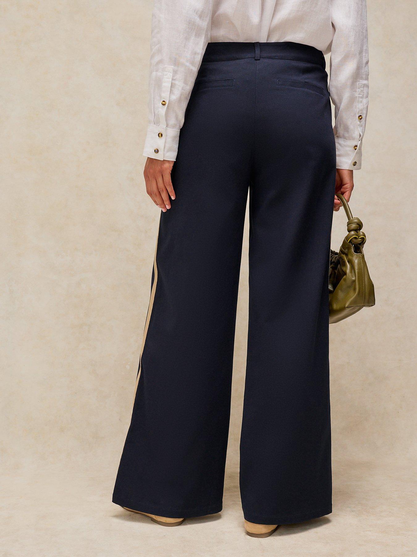 Image 2 of 6 of White Stuff Kenna Side Stripe Trouser