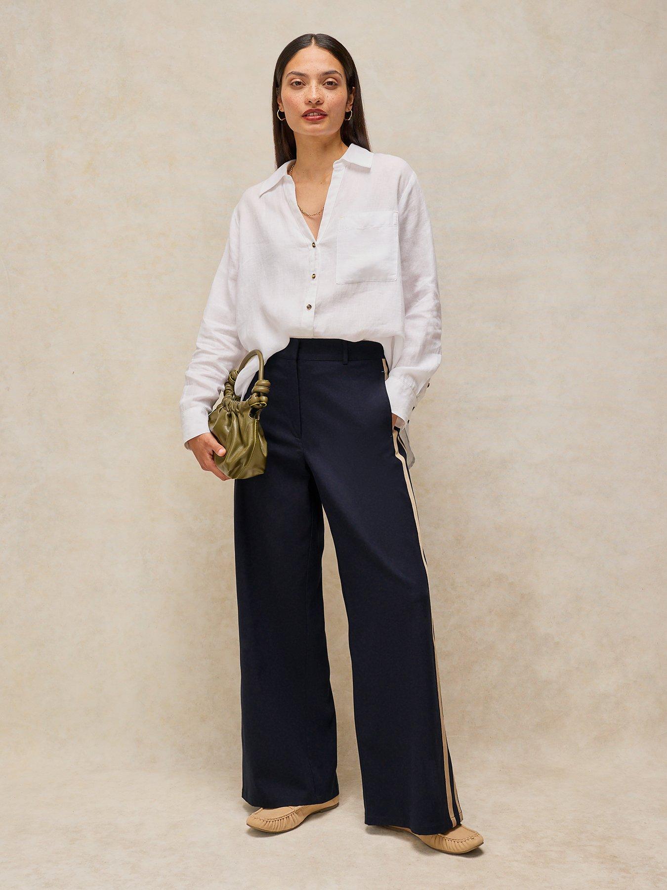 Image 3 of 6 of White Stuff Kenna Side Stripe Trouser