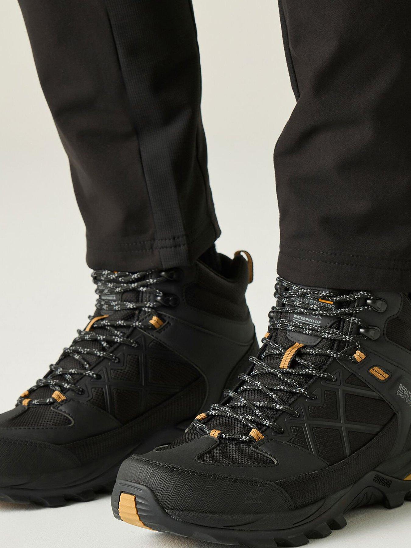Image 4 of 7 of Regatta Mens Samaris Iii Walking Boots -black / Ash / Wood