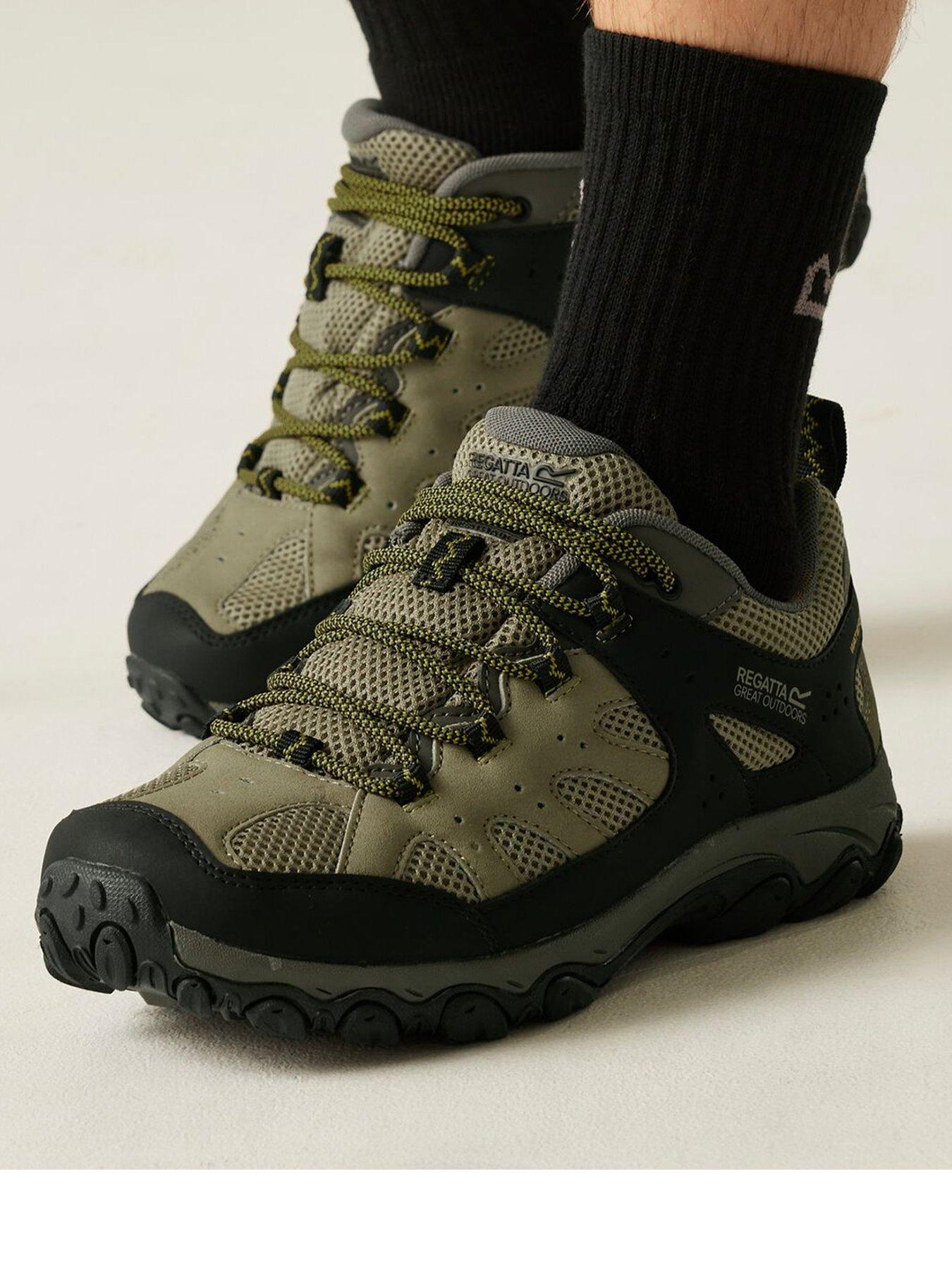 Regatta Mens Edgepoint Iv Low Walking Shoes, Beige, Size 12, Men