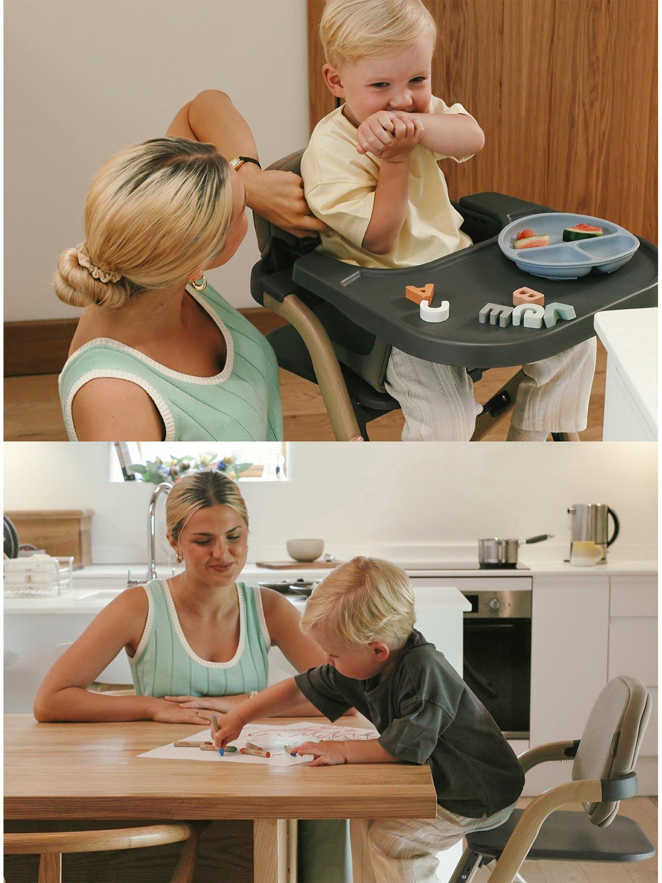 Image 3 of 8 of Silver Cross Nest and Nurture Highchair - Biscuit