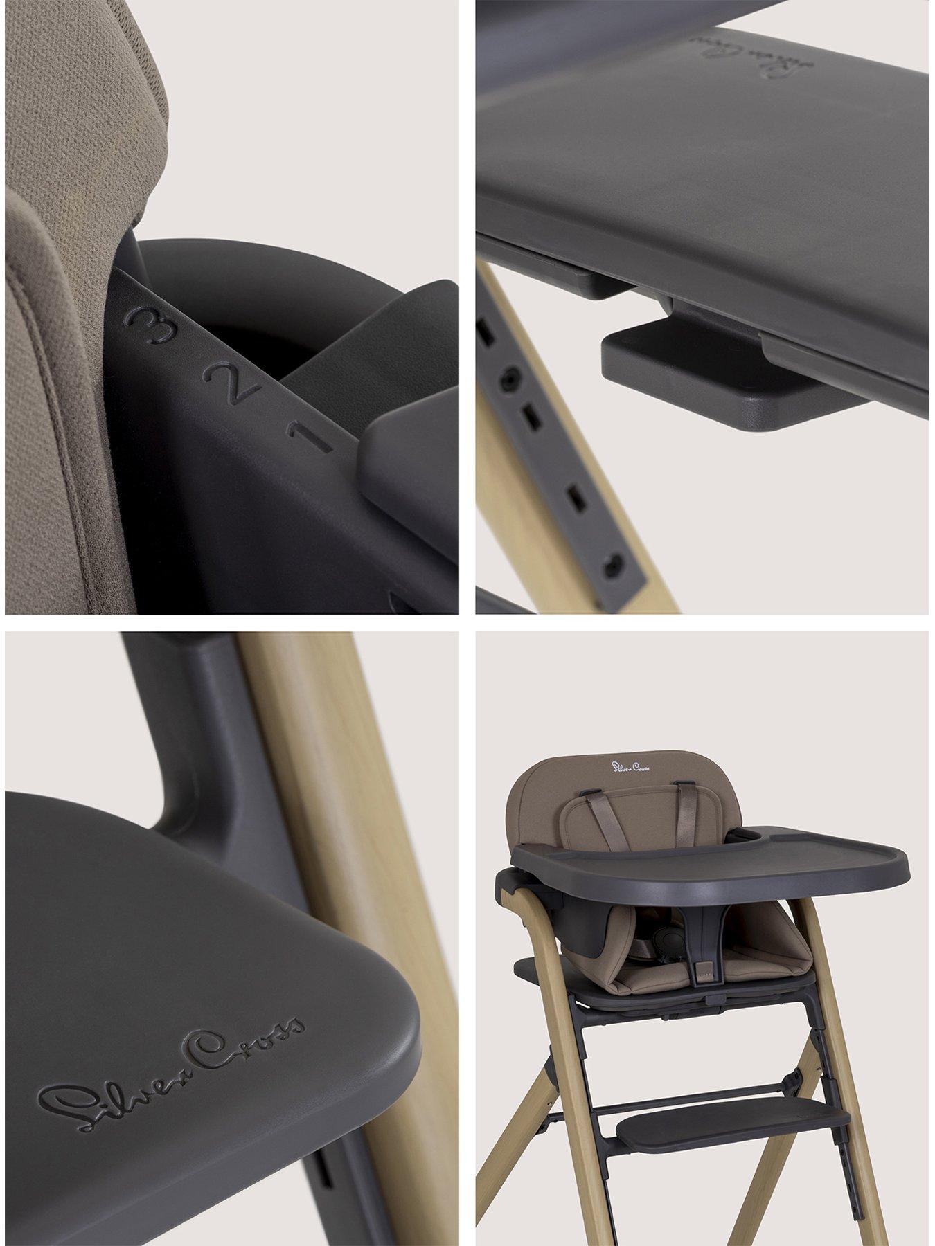 Image 4 of 8 of Silver Cross Nest and Nurture Highchair - Biscuit