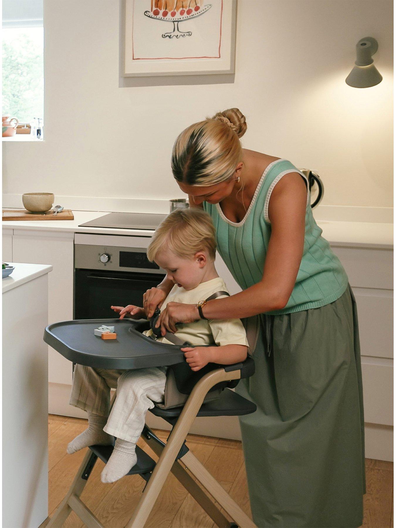 Image 7 of 8 of Silver Cross Nest and Nurture Highchair - Biscuit