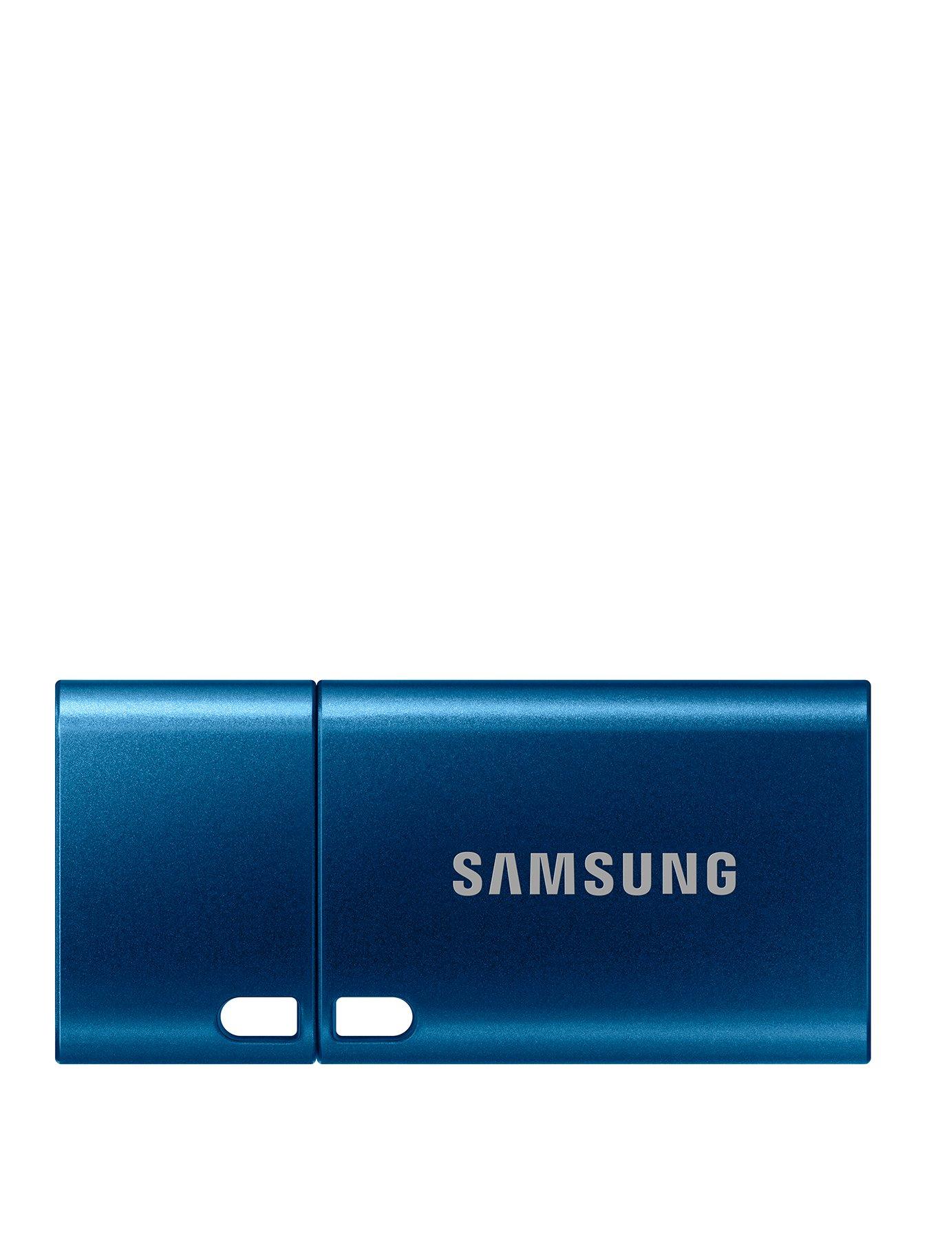 Image 1 of 7 of Samsung Type C 128GB USB Drive Blue