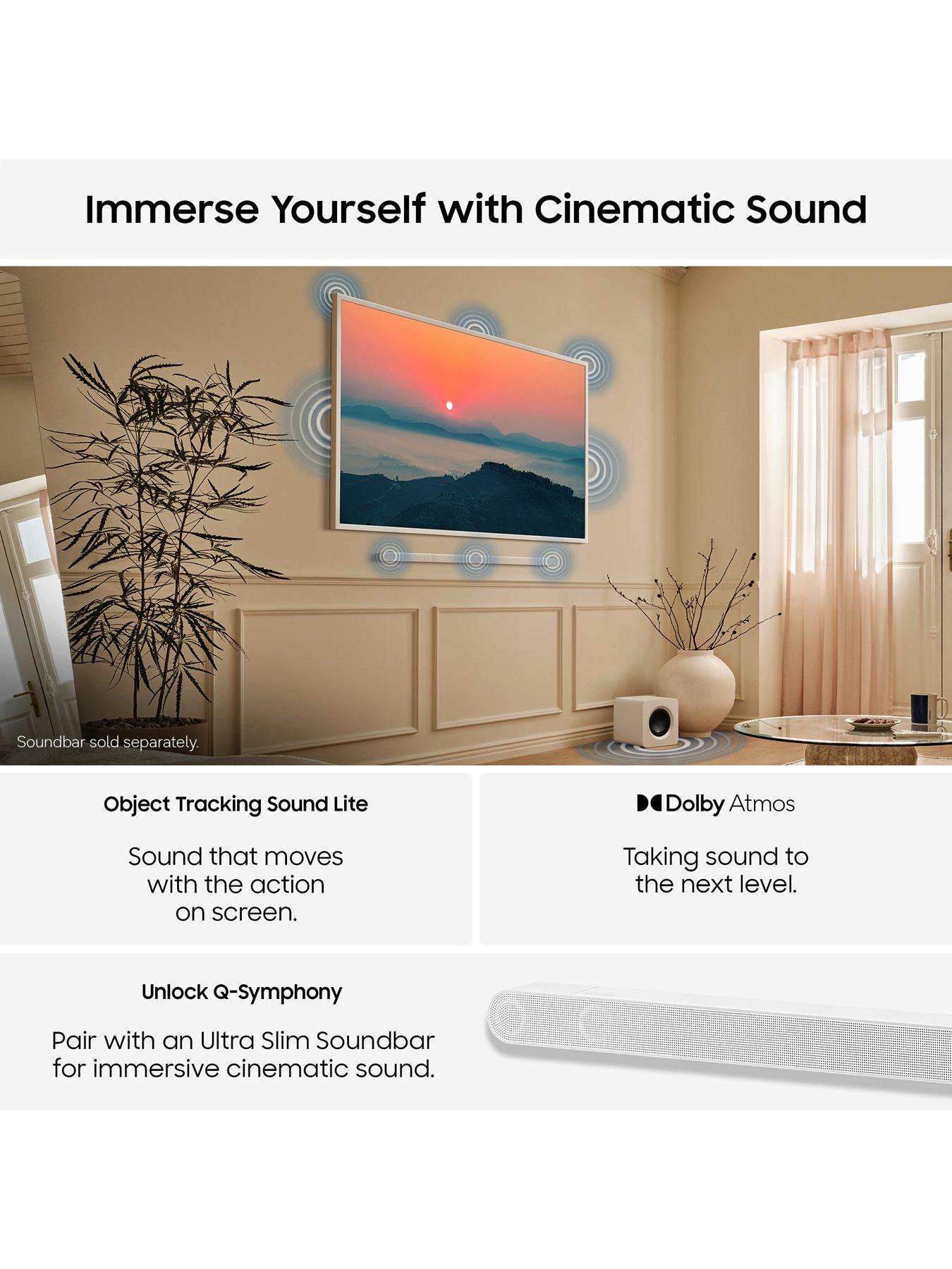 Image 6 of 8 of Samsung 43-inch The Frame QLED Vision AI Smart TV with&nbsp;Art Mode &amp; Wall Mount - QE43LS03HEUXXU