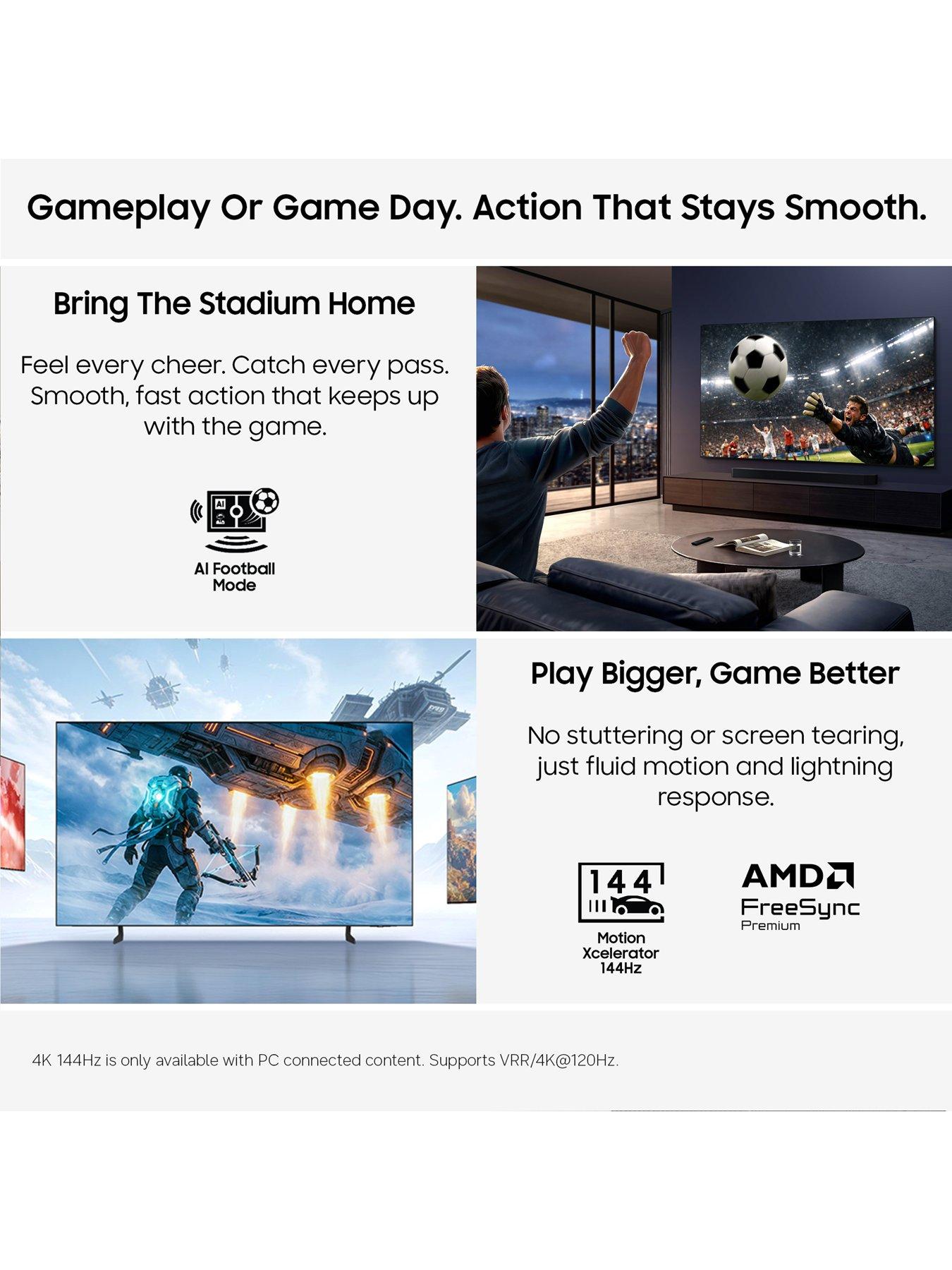 Image 5 of 8 of Samsung 75-inch Micro RGB 4K R85H Vision AI Smart TV - MRE75R85HAUXXU