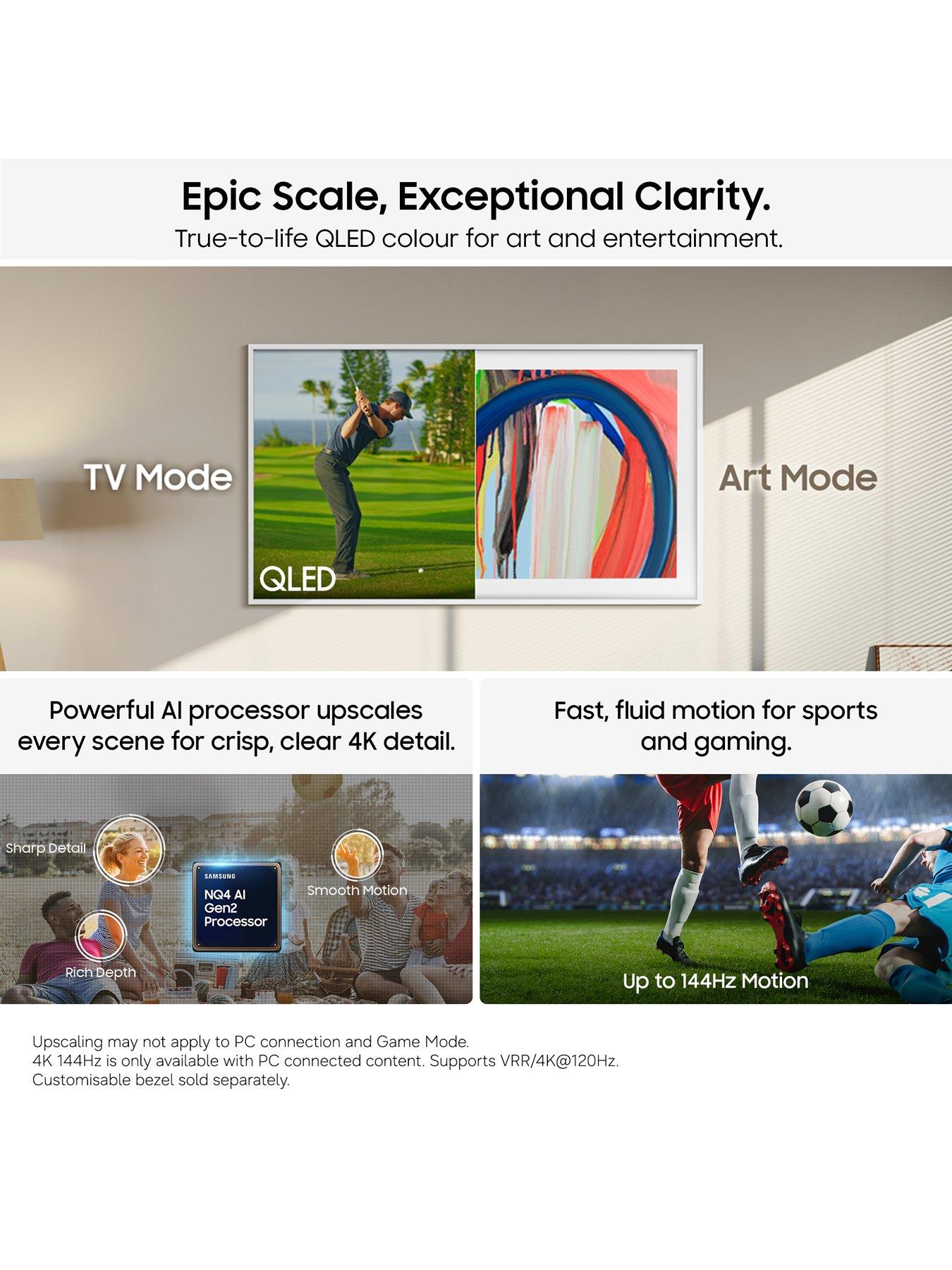 Image 3 of 8 of Samsung 55-inch The Frame QLED Vision AI Smart TV with&nbsp;Art Mode &amp; Wall Mount - QE55LS03HAUXXU