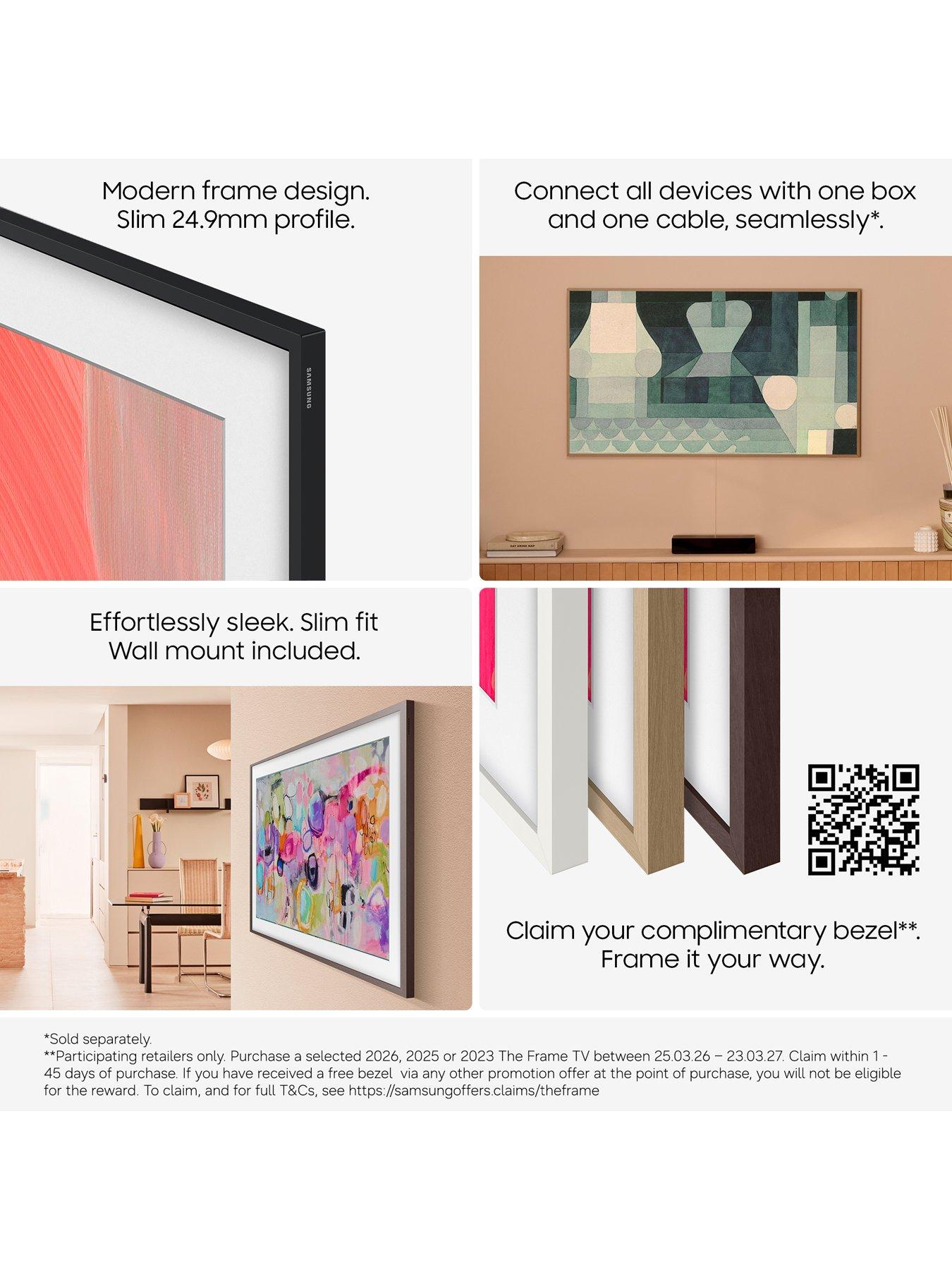 Image 5 of 8 of Samsung 55-inch The Frame QLED Vision AI Smart TV with&nbsp;Art Mode &amp; Wall Mount - QE55LS03HAUXXU