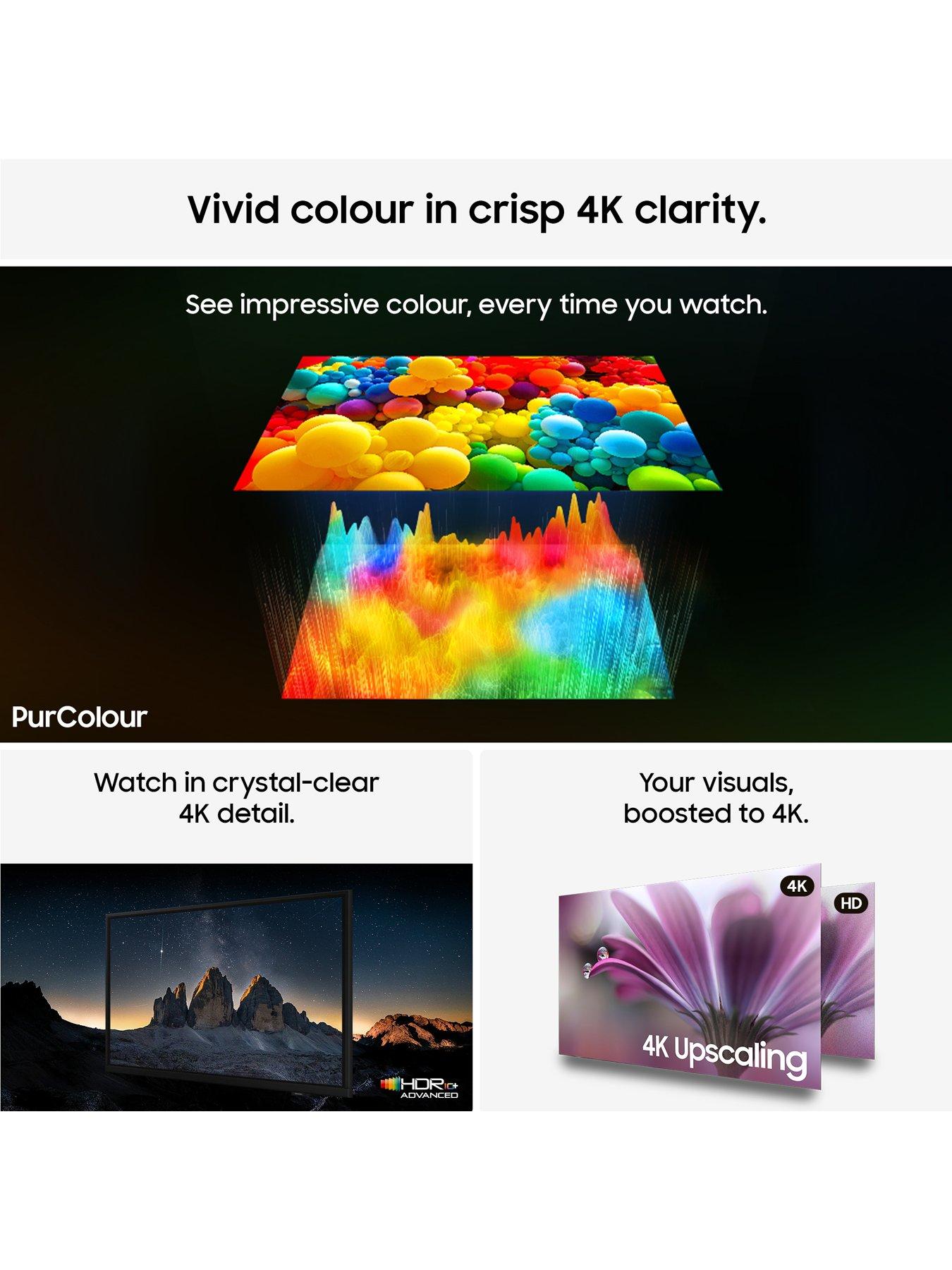 Image 4 of 8 of Samsung 75" Crystal UHD, Crystal Processor 4K, 4K Upscaling, HDR, Motion Xcelerator
