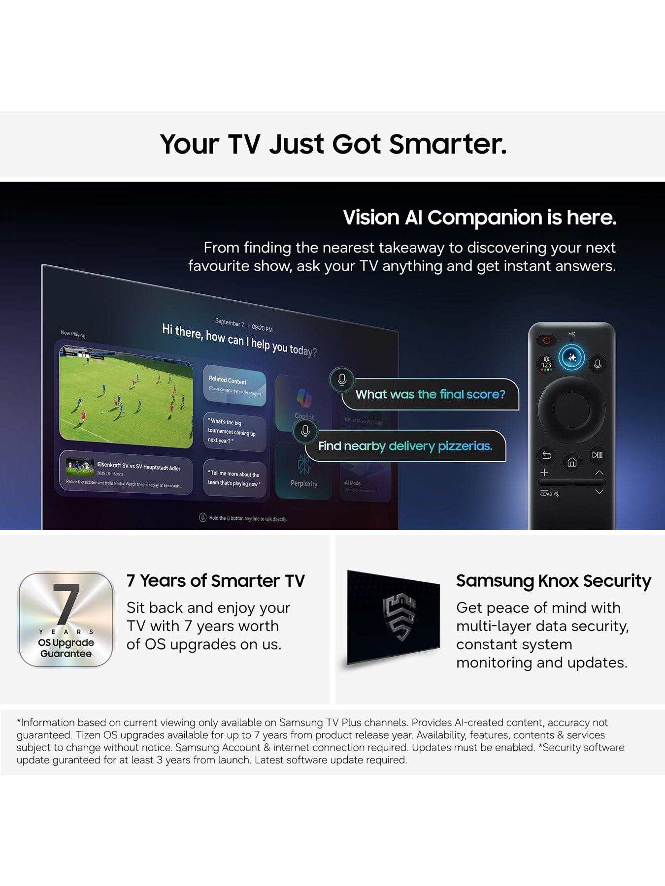 Image 5 of 8 of Samsung 65" Crystal UHD, Crystal Processor 4K, 4K Upscaling, HDR, Motion Xcelerator