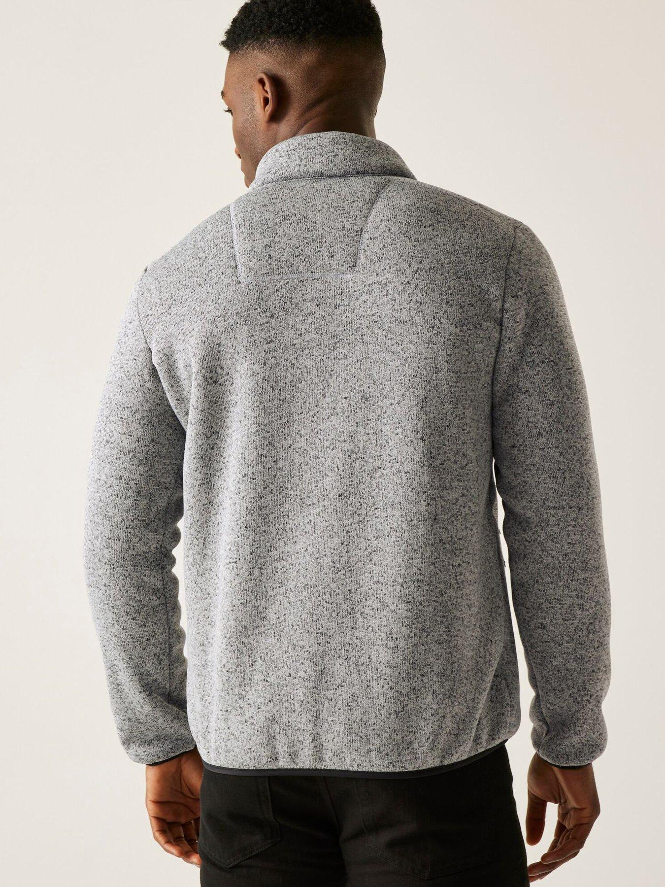 Image 2 of 7 of Regatta Mens Barlee Full Zip Zip Pocket Fleece Jacket - Silver Grey