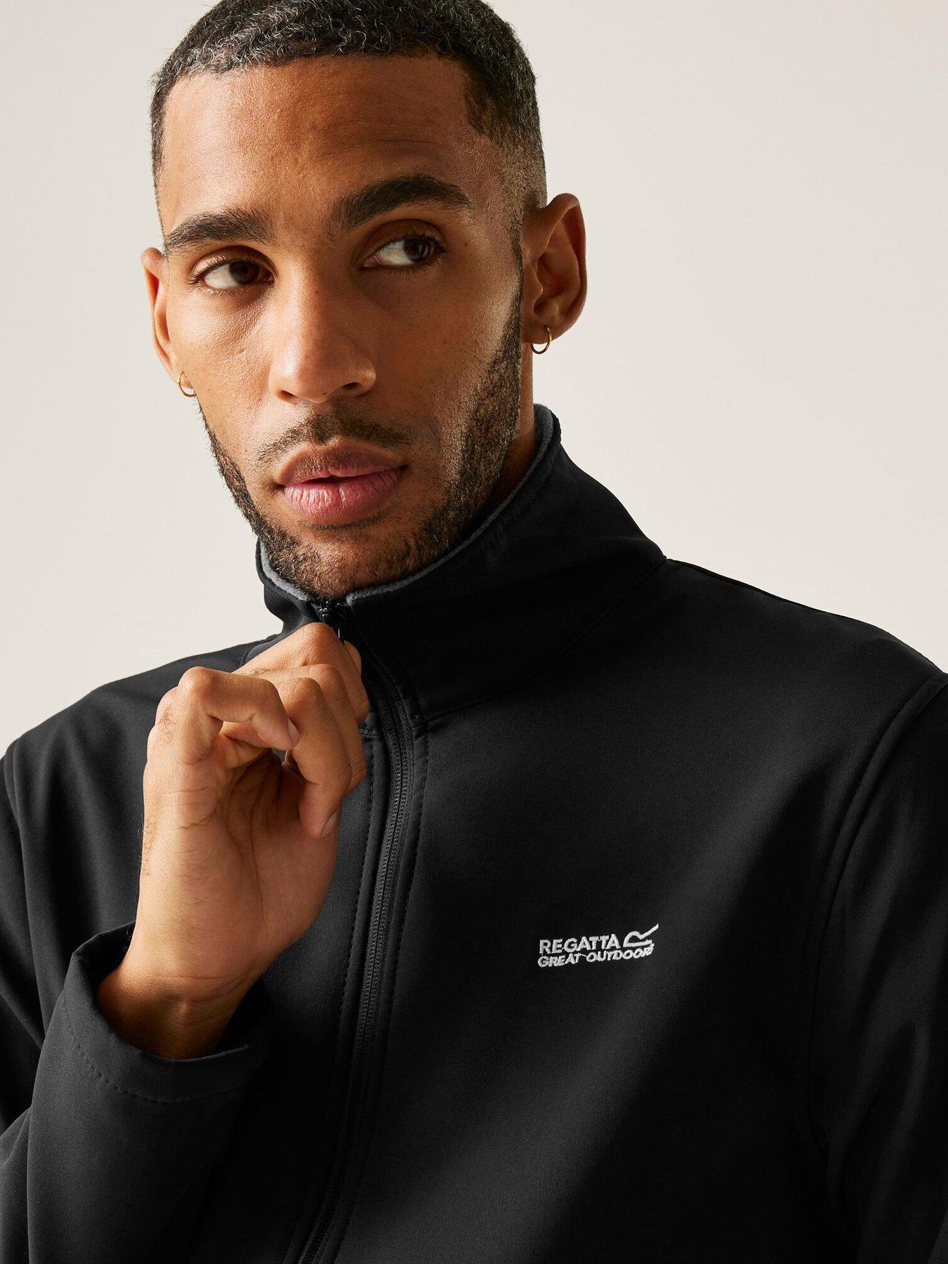 Image 4 of 5 of Regatta Mens Cera V Softshell -black
