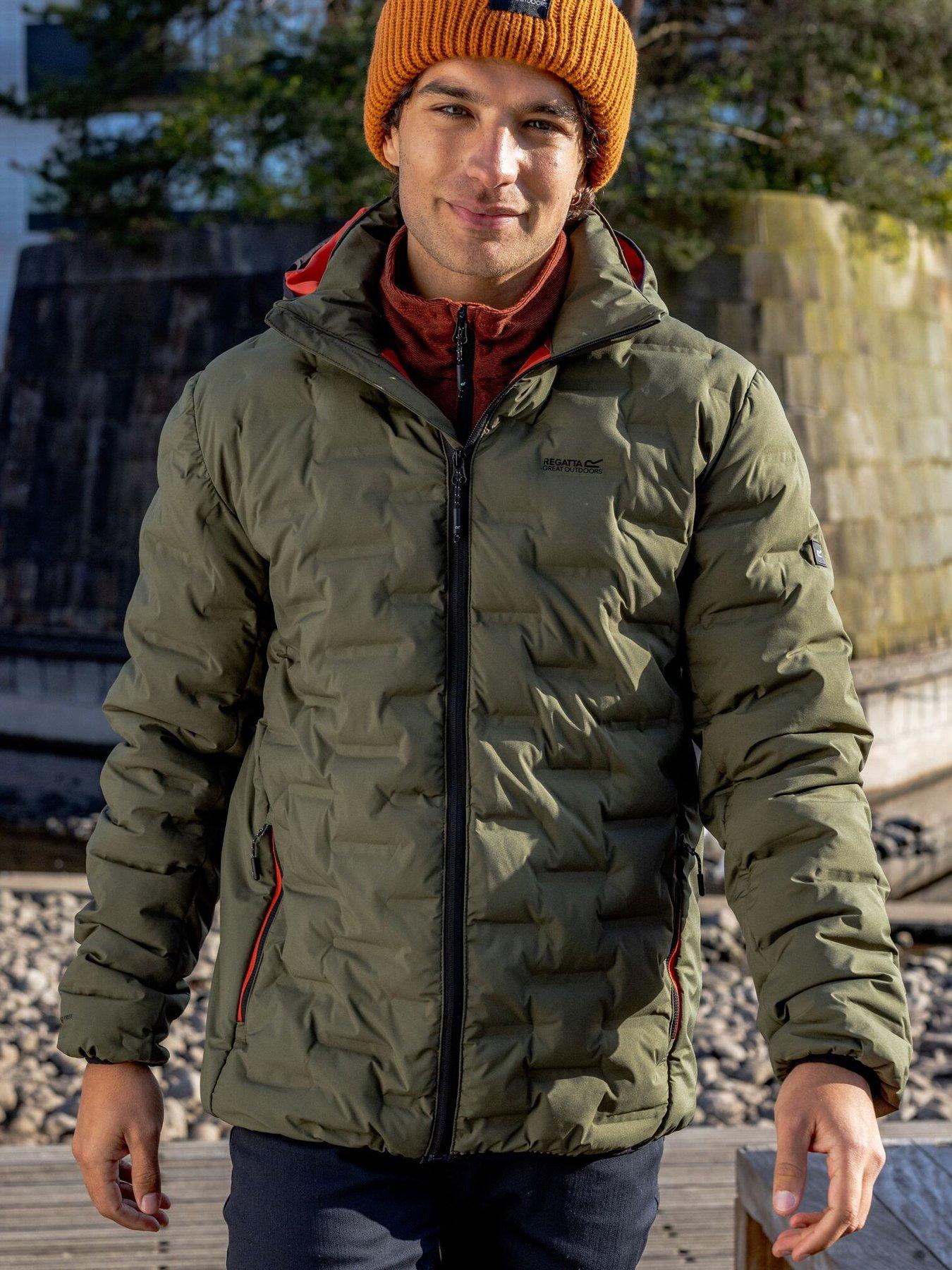 Regatta Men's Astrel Waterproof Jacket - Dark Khaki (Roo - M - Image 3