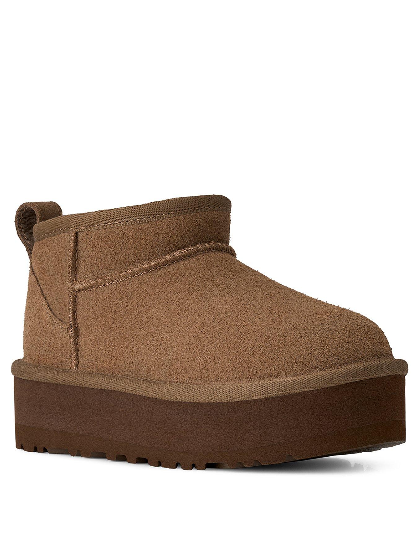 Image 2 of 6 of UGG Classic Ultra Mini Platform - Light Bronze