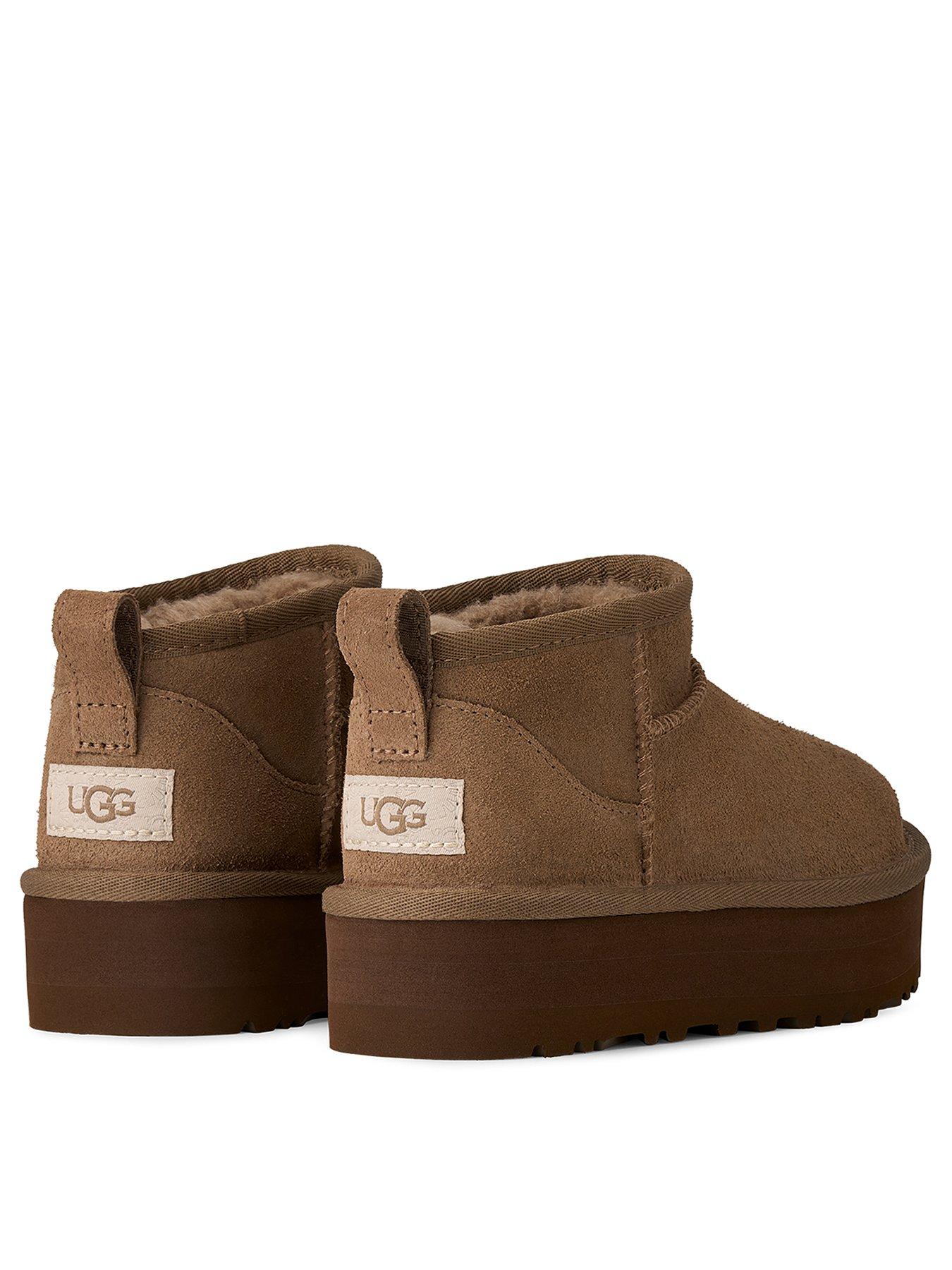 Image 3 of 6 of UGG Classic Ultra Mini Platform - Light Bronze