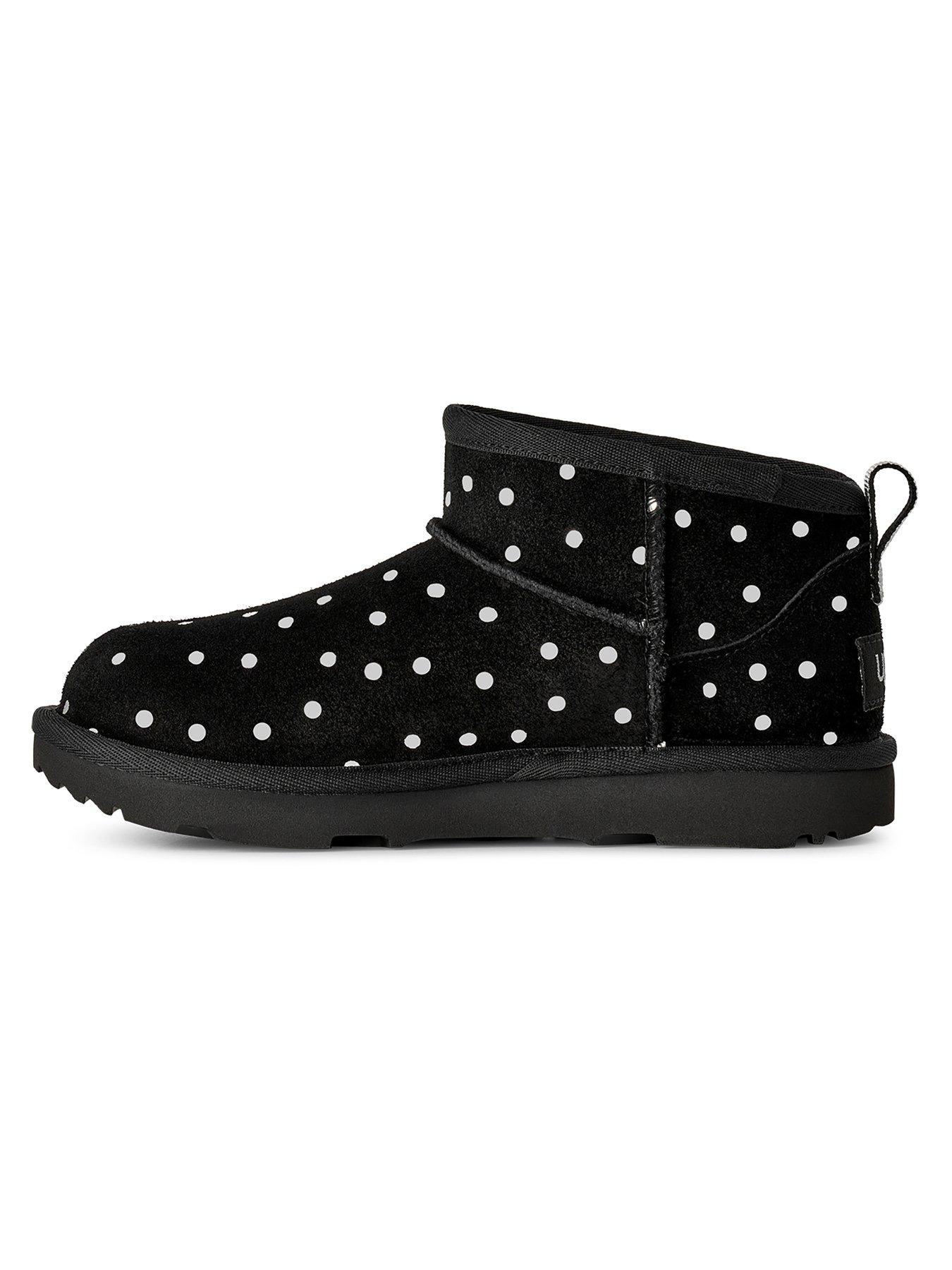 Image 6 of 6 of UGG Junior Classic Ultra Mini Shiny Dots Boot - Black
