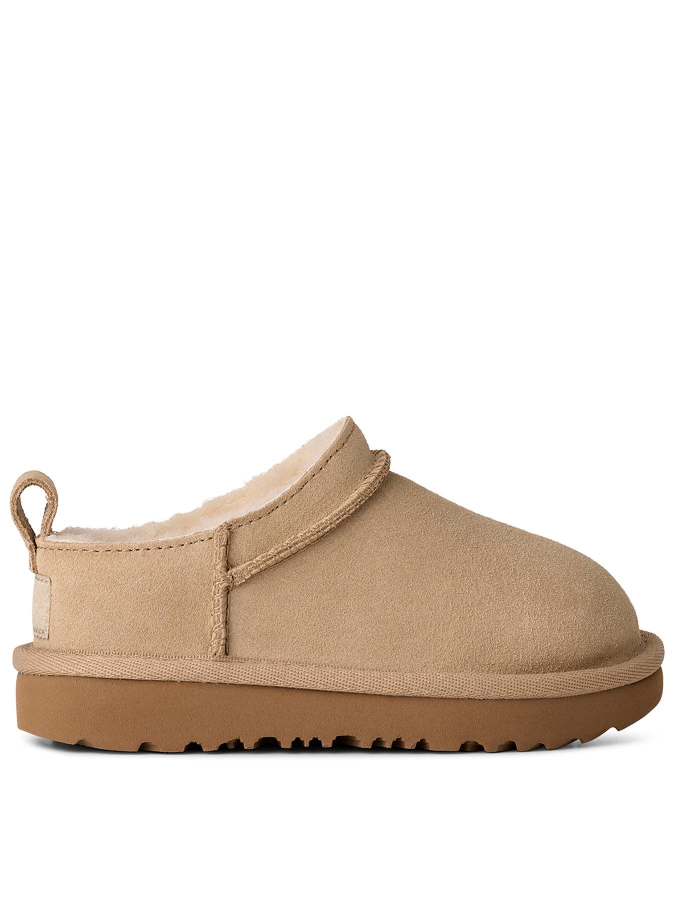 UGG Infant Classic Micro, Beige, Size 10 Younger