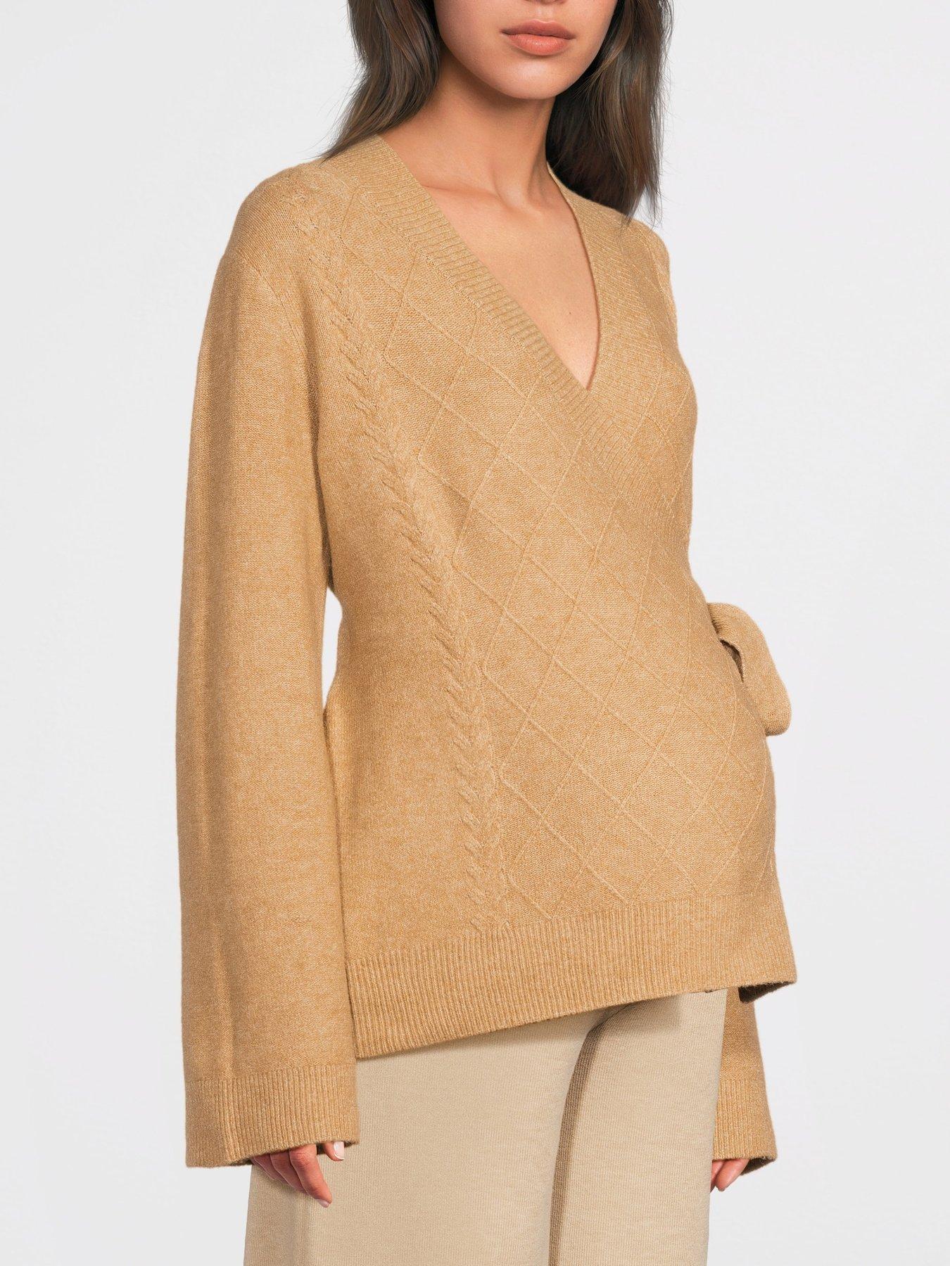 Image 1 of 5 of Mamalicious Mlgemma Tess L/s Knit Top 2f