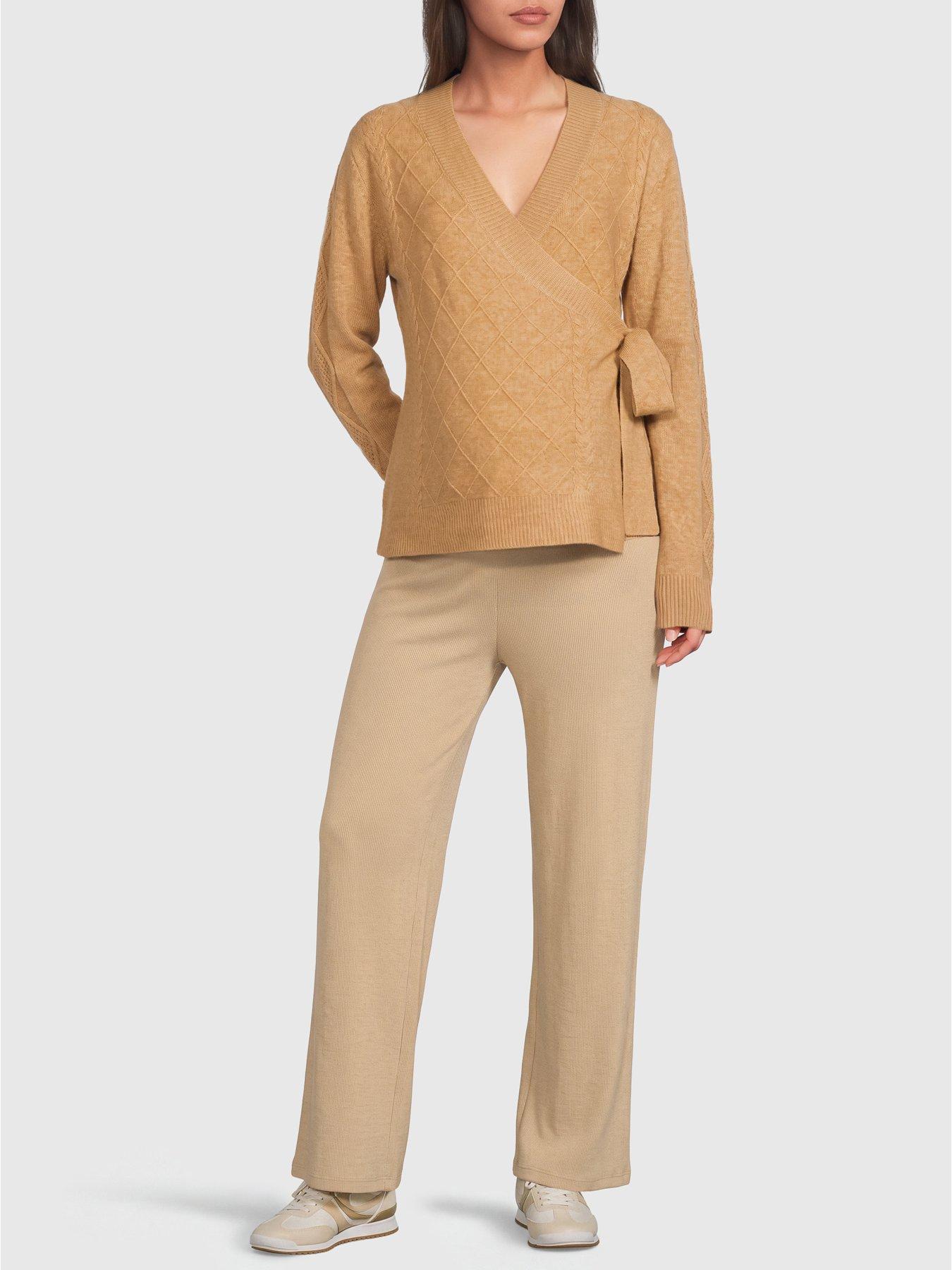 Image 3 of 5 of Mamalicious Mlgemma Tess L/s Knit Top 2f