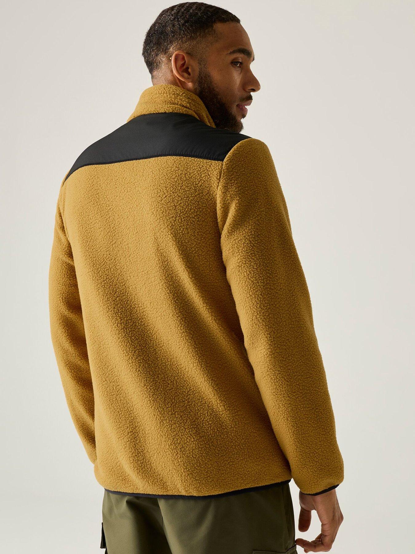 Image 3 of 7 of Regatta Mens Morran WR Full Zip Chest Pocket Fleece - Brown/Black