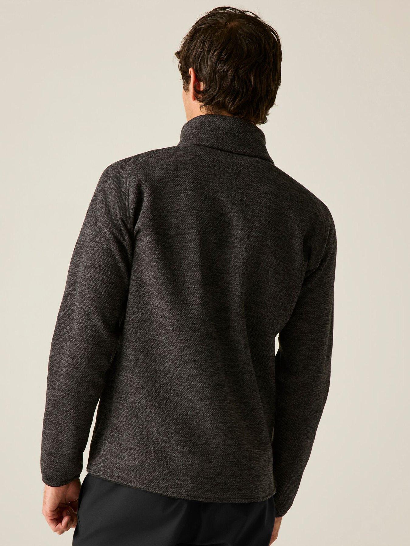 Image 2 of 7 of Regatta Mens Harrow Full Zip Zip Pocket Fleece - Black