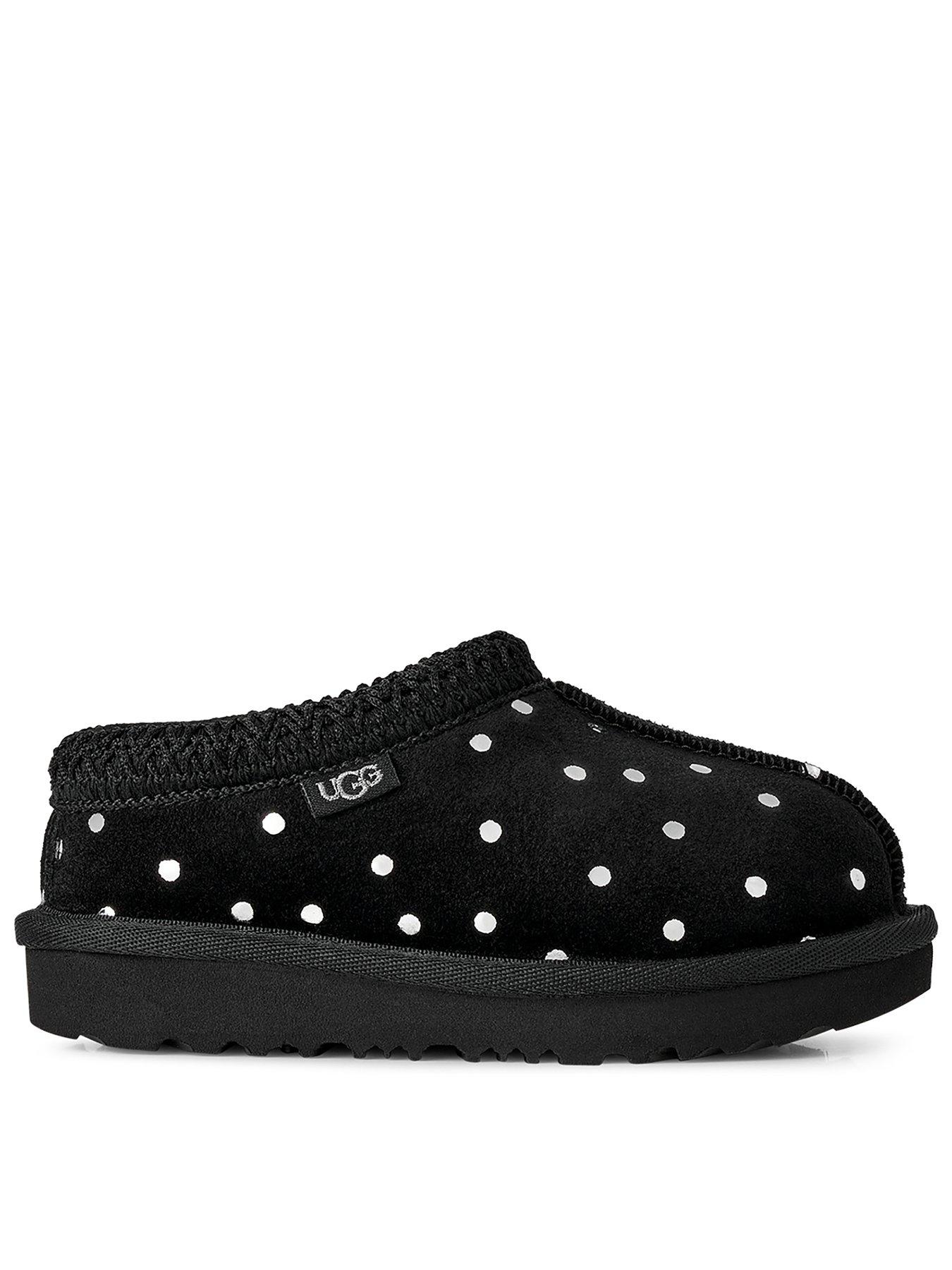 Image 1 of 6 of UGG Infant Tasman Ii Shiny Dots - Black