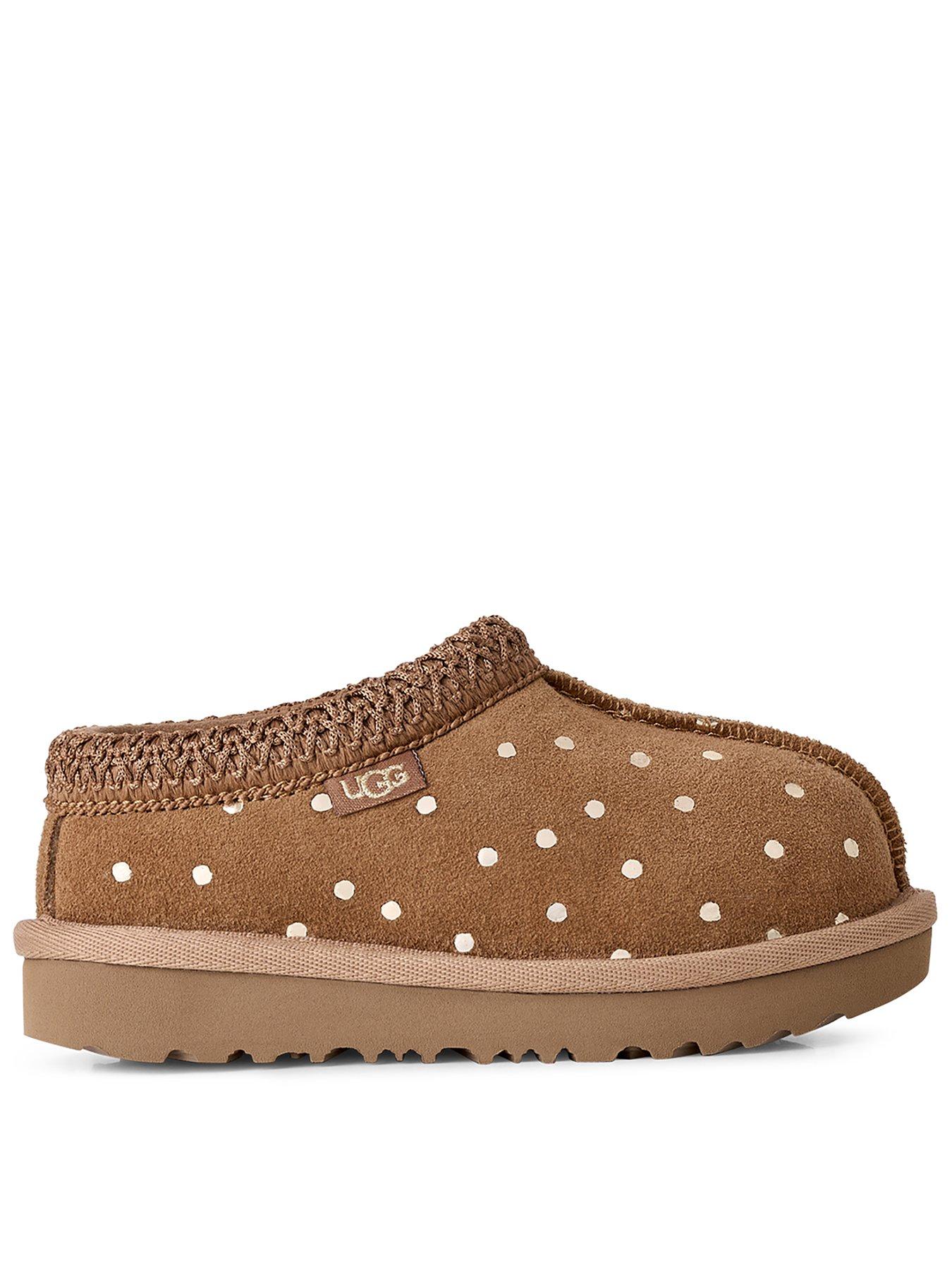Image 1 of 6 of UGG Infant Tasman Ii Shiny Dots - Chestnut