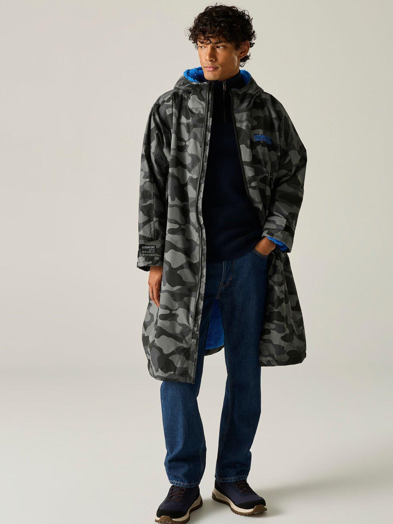 Regatta Unisex Mid Grey Adult Waterproof Changing Robe In | Size: Large/Xl - Image 7