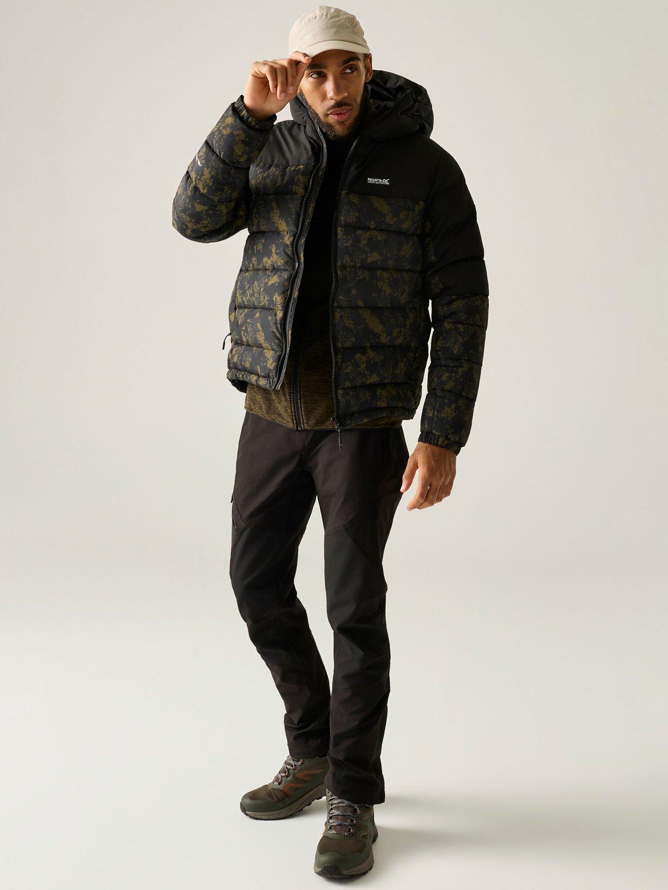 Image 3 of 7 of Regatta Mens Aldthorn Baffled/quilted -textured Print/black.