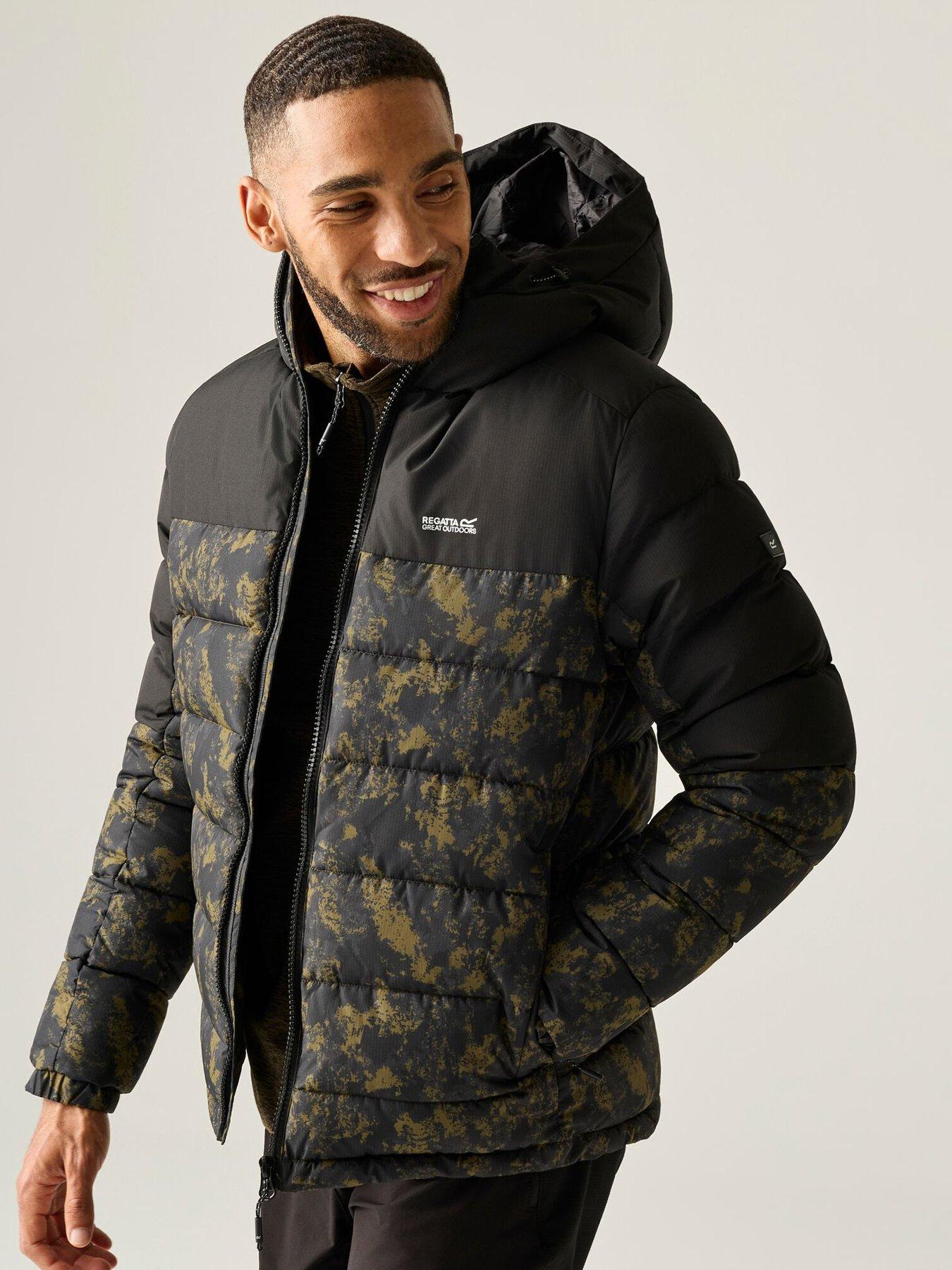 Image 5 of 7 of Regatta Mens Aldthorn Baffled/quilted -textured Print/black.