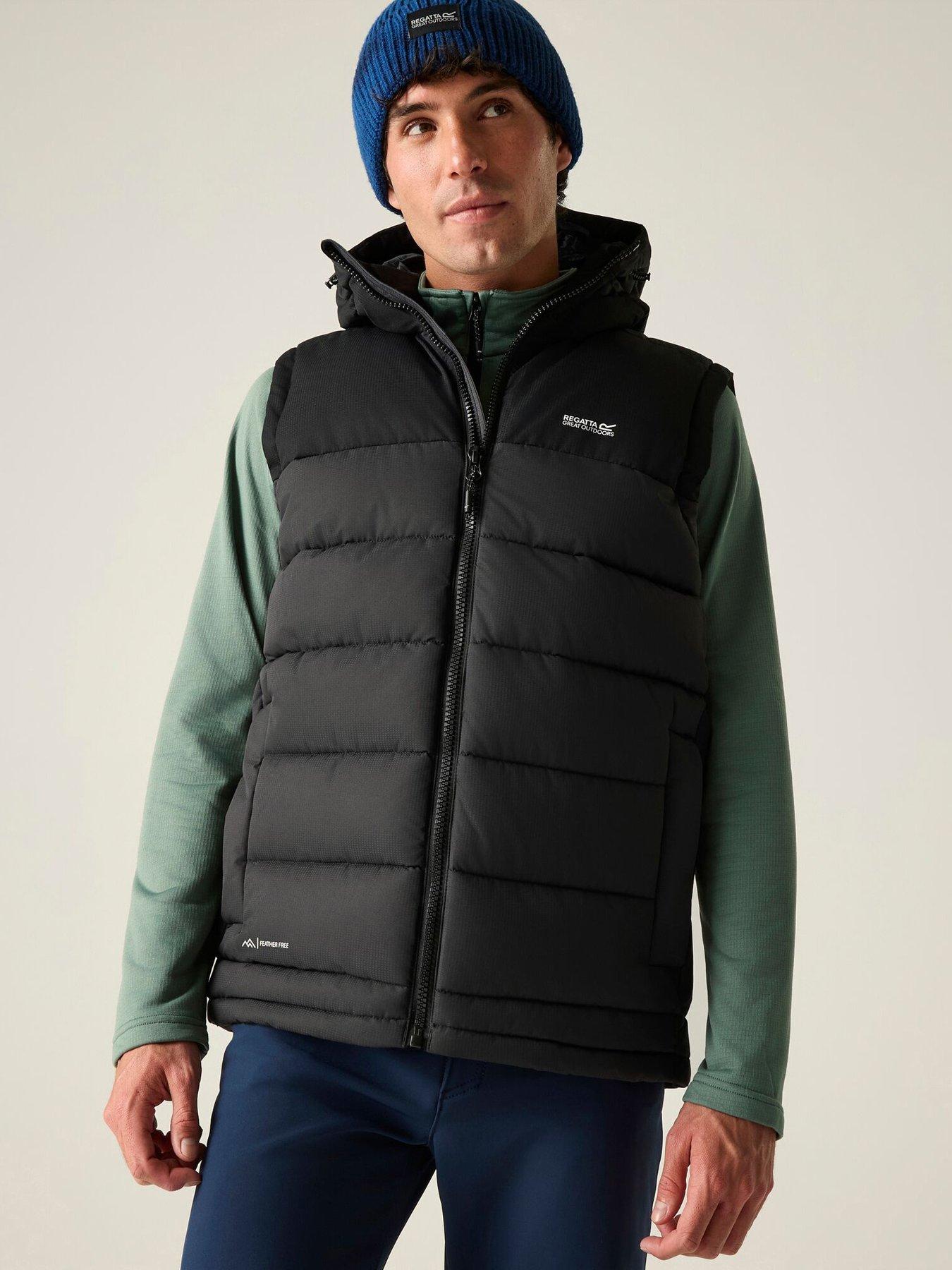 Regatta Men' Black Aldthorn Bodywarmer Water-Repellent Insulated Sleeveless Gilet in Size S, Sports Direct - Image 6