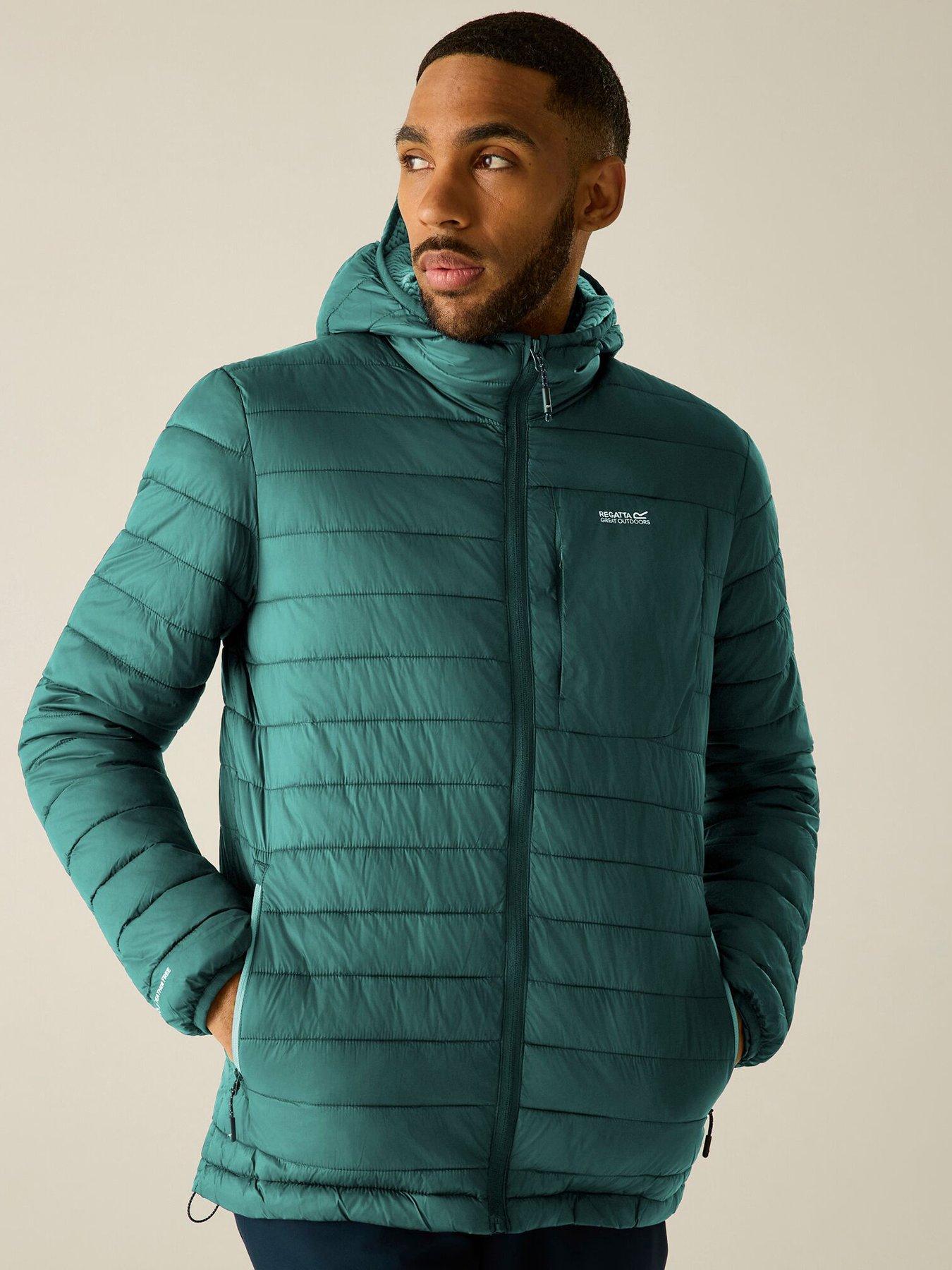 Regatta Mens Lightfell Baffled/quilted, Green, Size Xl, Men