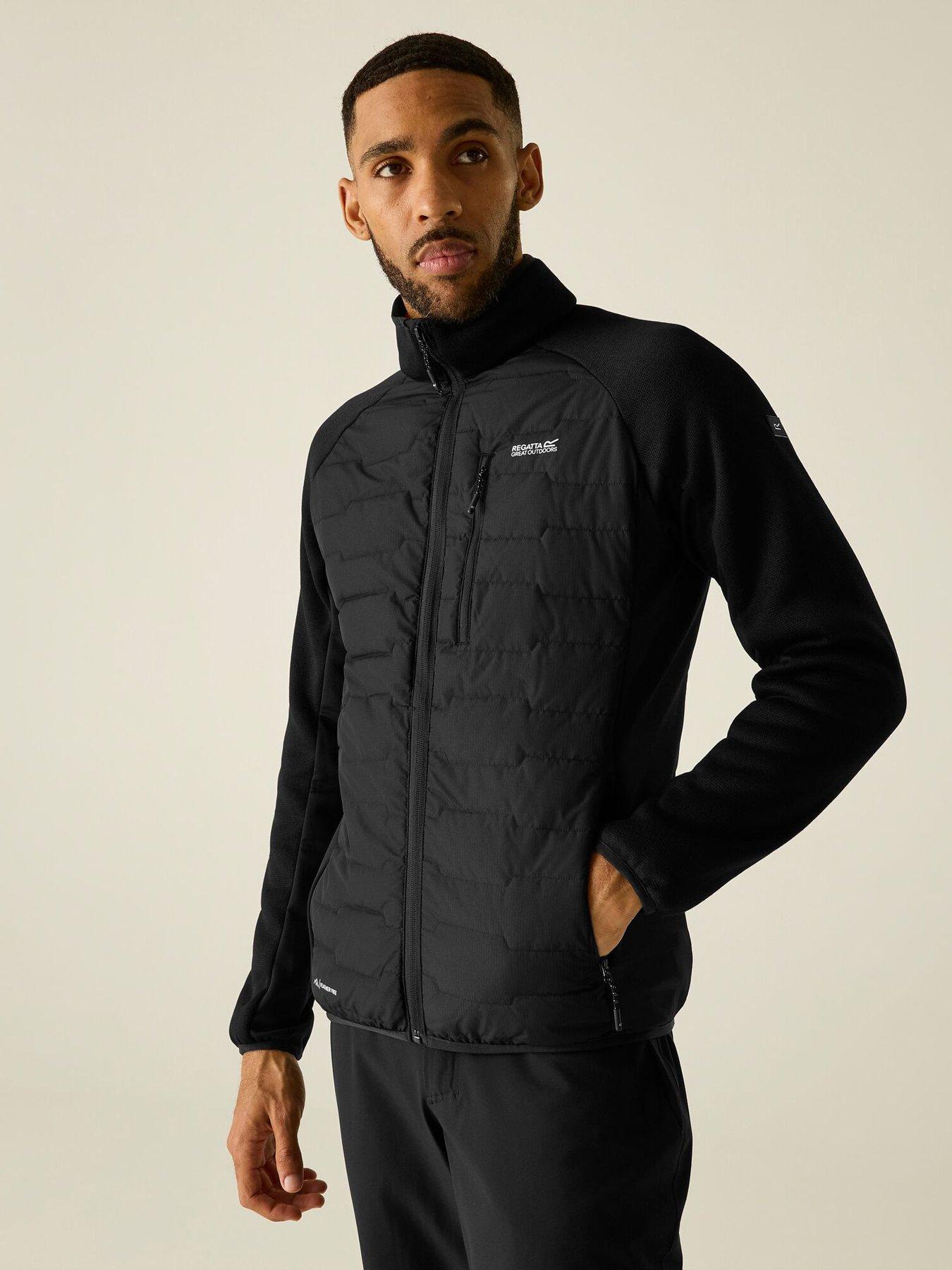 Regatta Men's Black Insulated Cyrus Hybrid Quilted Jacket In | : 2XL - Image 7