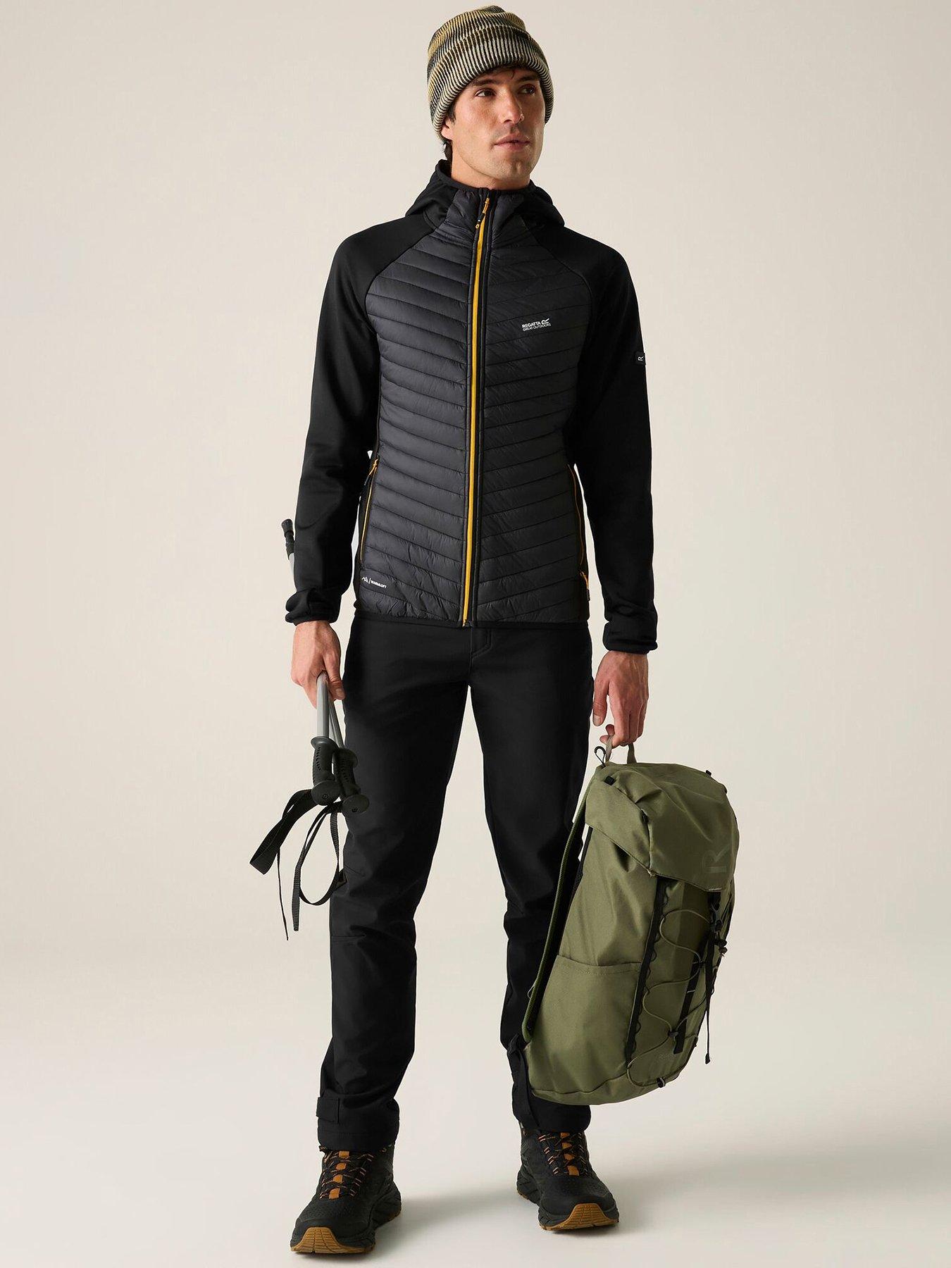 Image 1 of 7 of Regatta Regatta Mens Andreson Warmloft Insulated Hybrid Jacket - Black