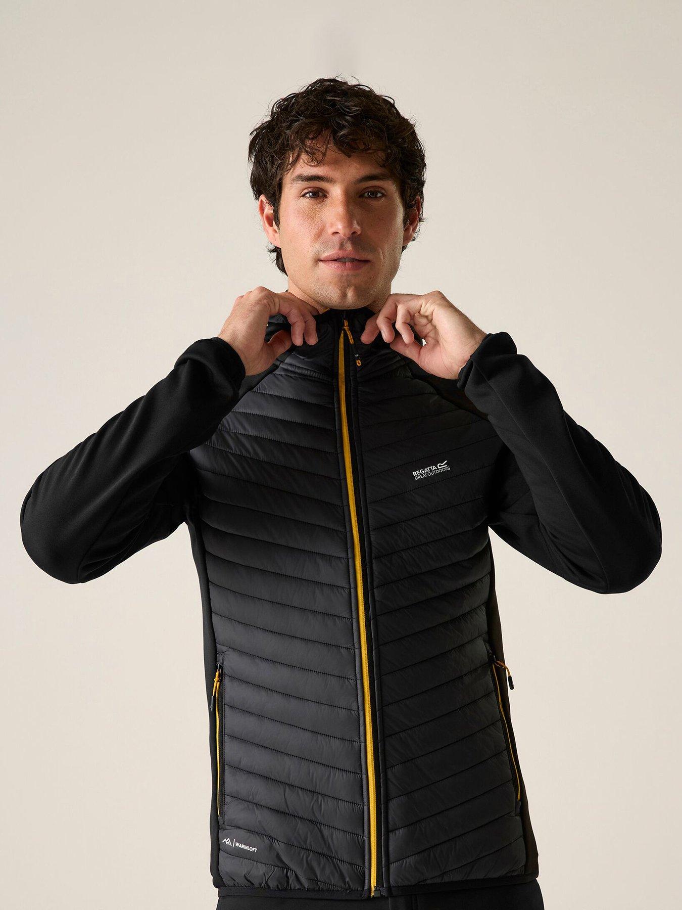 Image 2 of 7 of Regatta Regatta Mens Andreson Warmloft Insulated Hybrid Jacket - Black