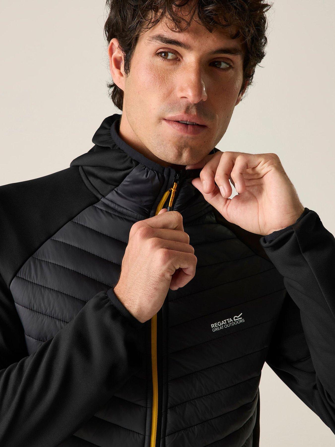 Image 5 of 7 of Regatta Regatta Mens Andreson Warmloft Insulated Hybrid Jacket - Black